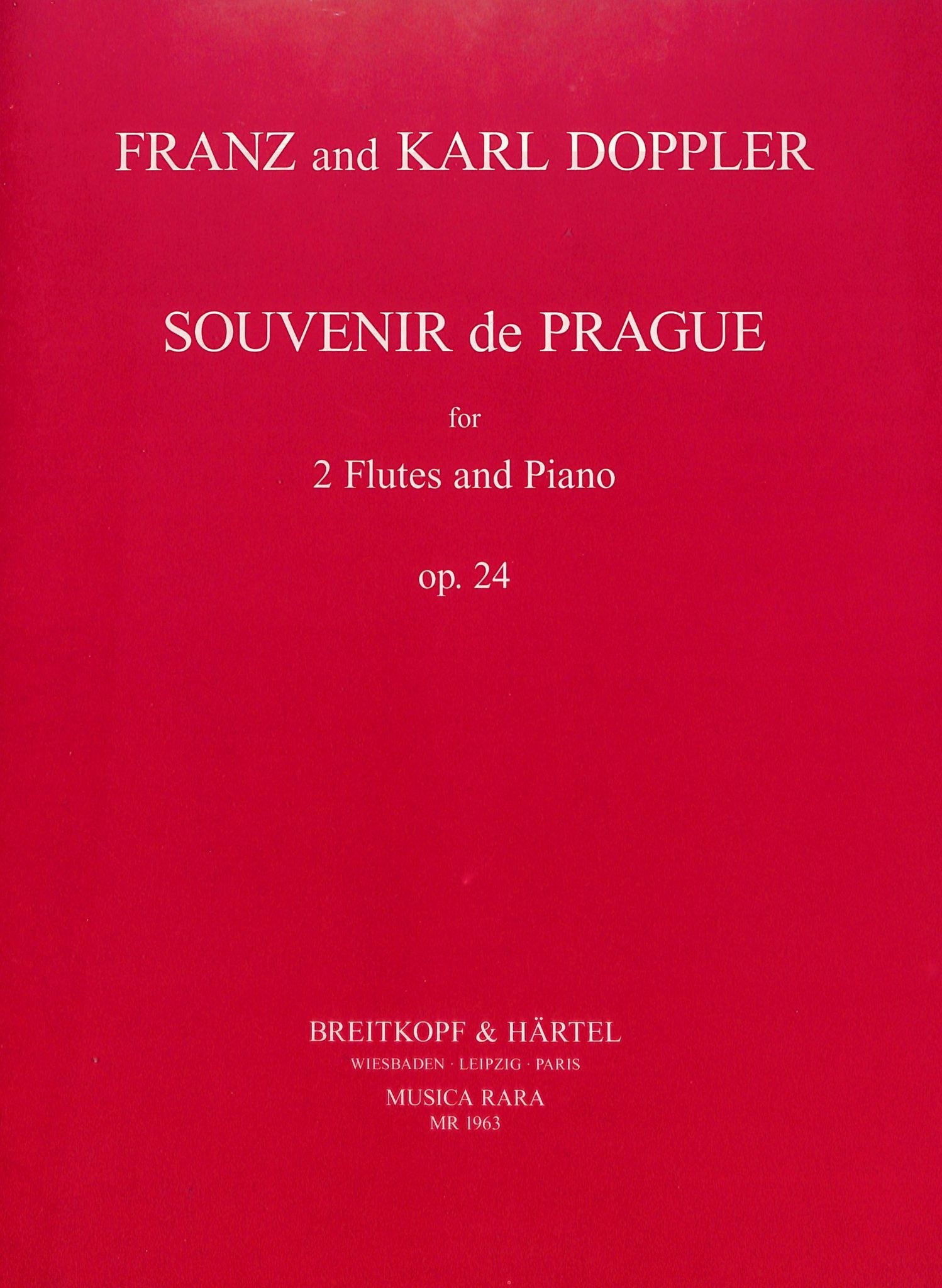 Doppler, F; Doppler, K :: Souvenir de Prague op. 24