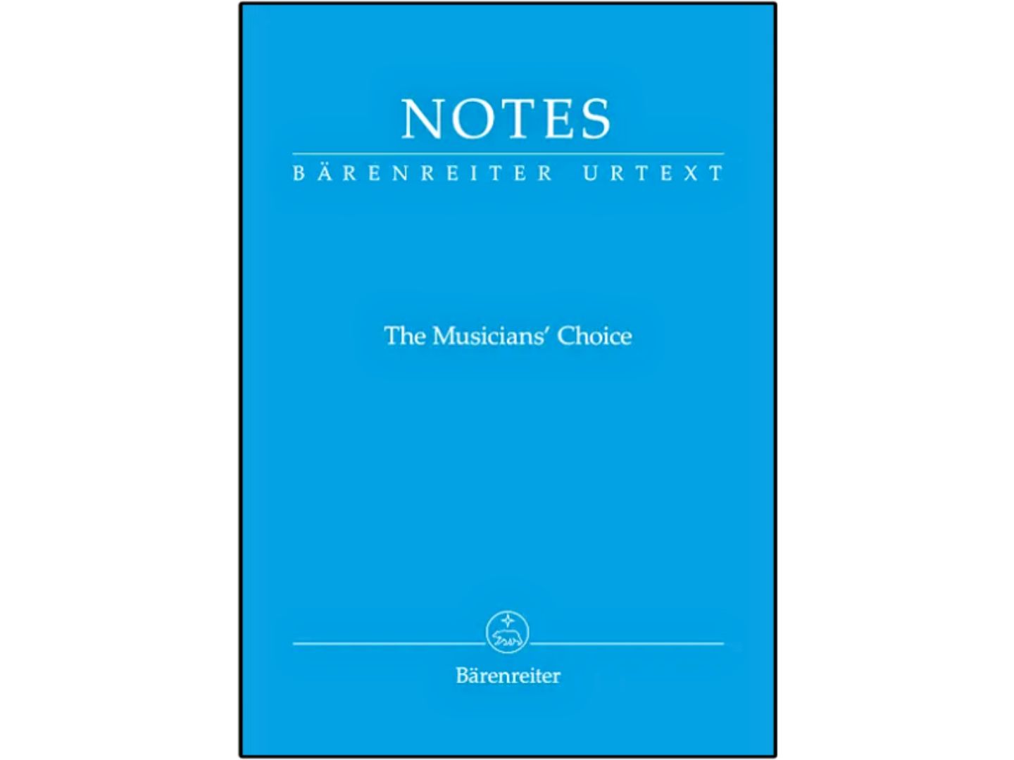 Barenreiter Notes Manuscript Pad