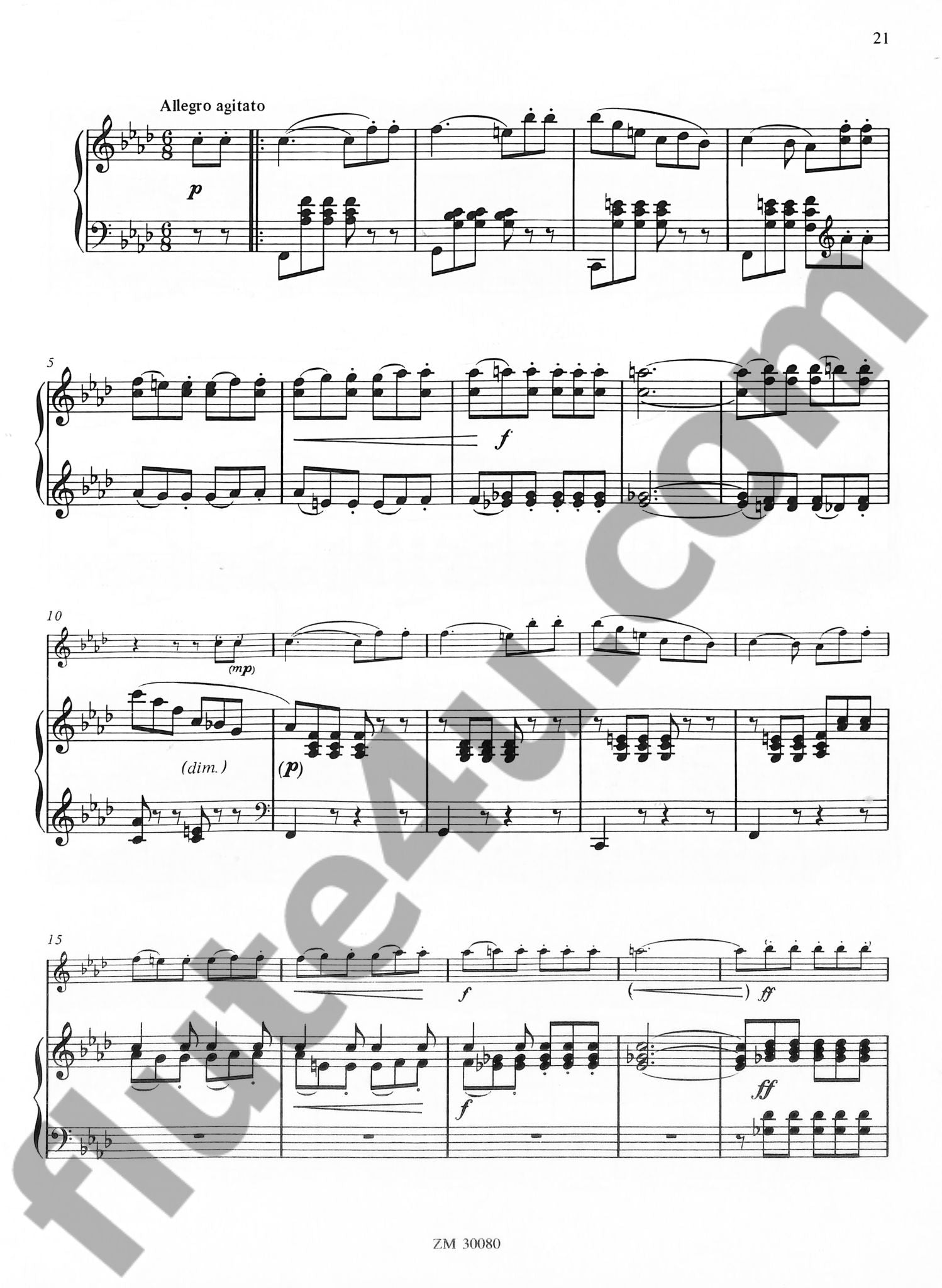 Mendelssohn, F :: Sonata in F minor op. 4