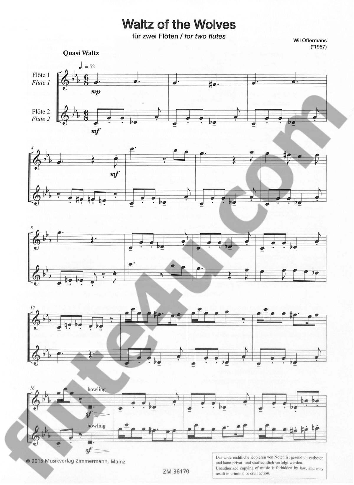Offermans, W :: Waltz of the Wolves