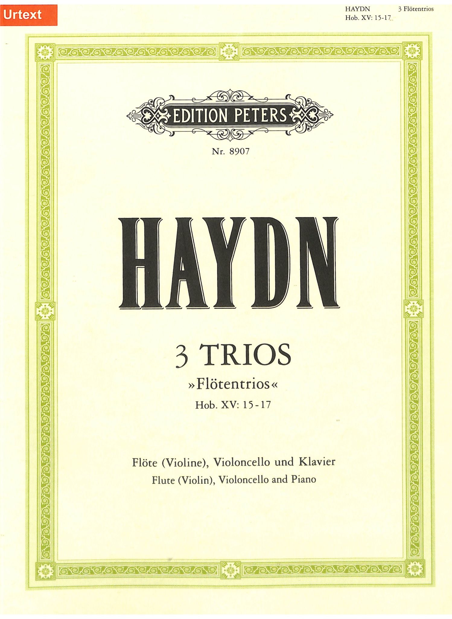 Haydn, J :: 3 Trios Hob. XV: 15-17