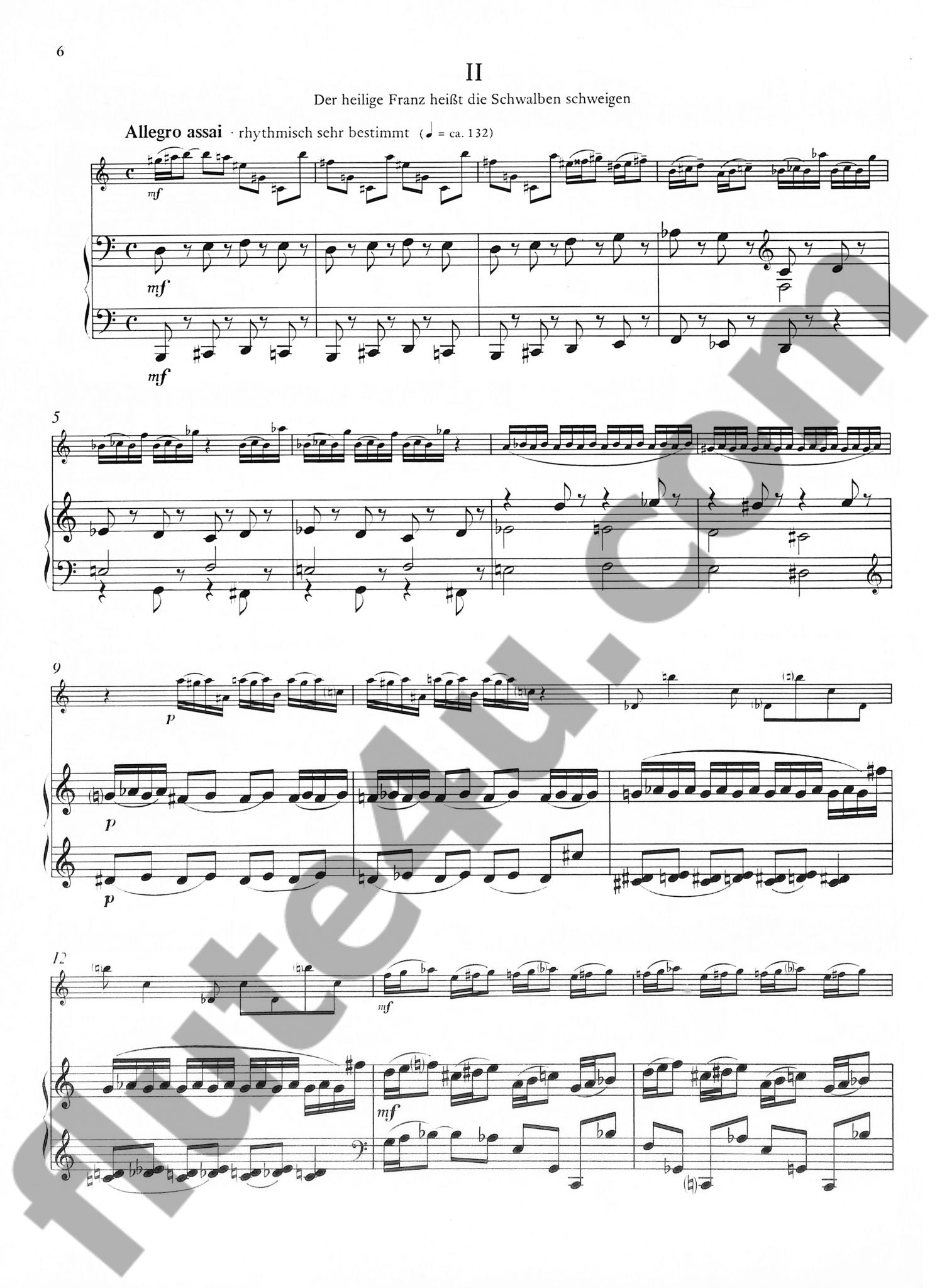 Kraft, W :: Sonate (Franziskus-Legenden)