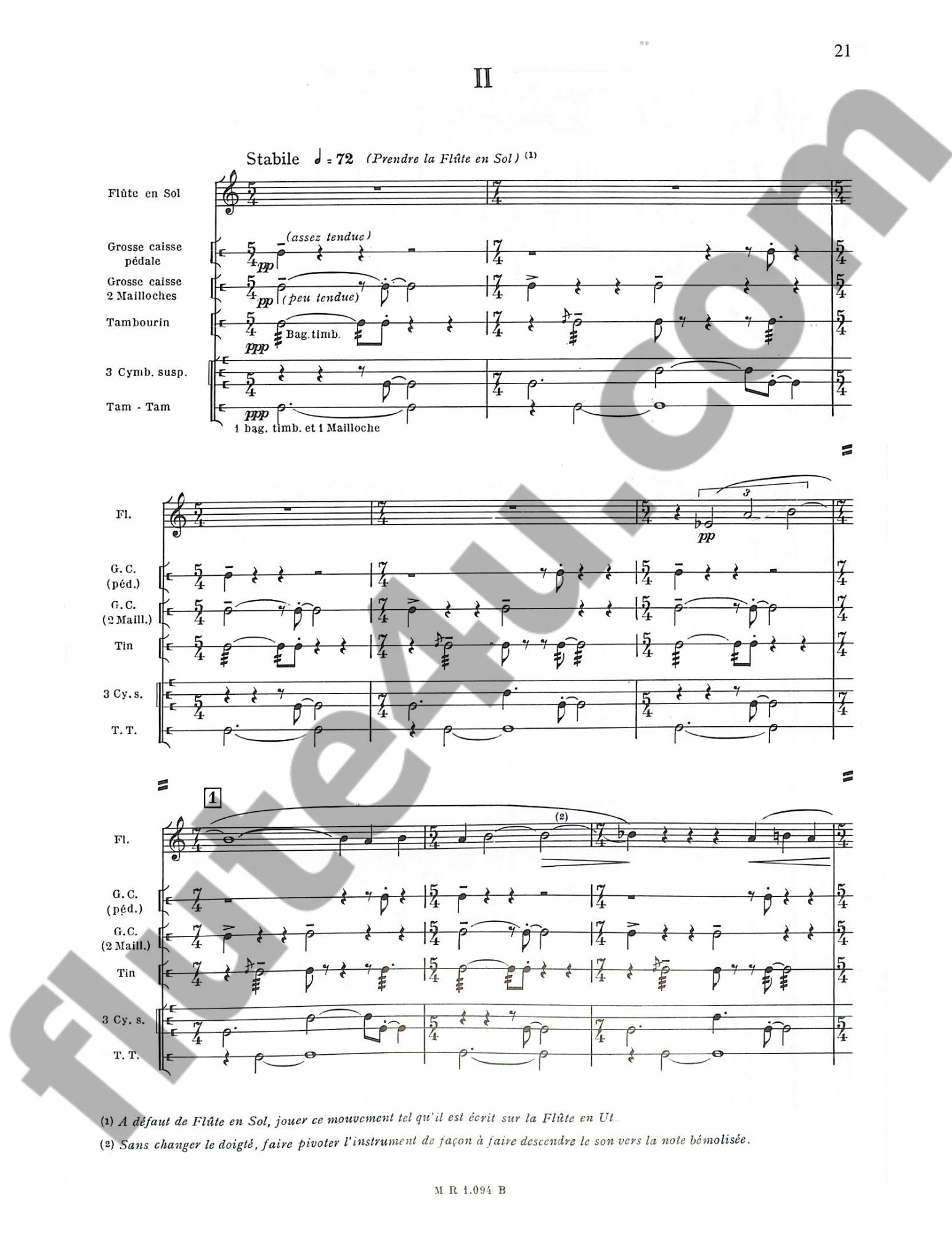 Suite en Concert (Score)