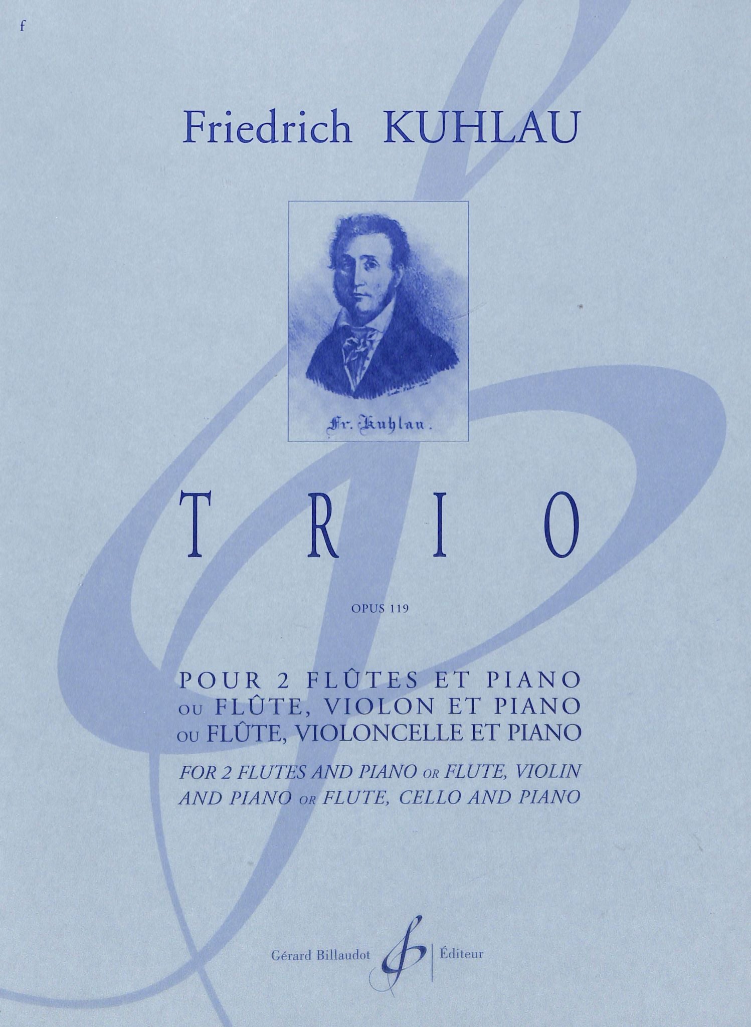 Kuhlau, F :: Trio, op. 119