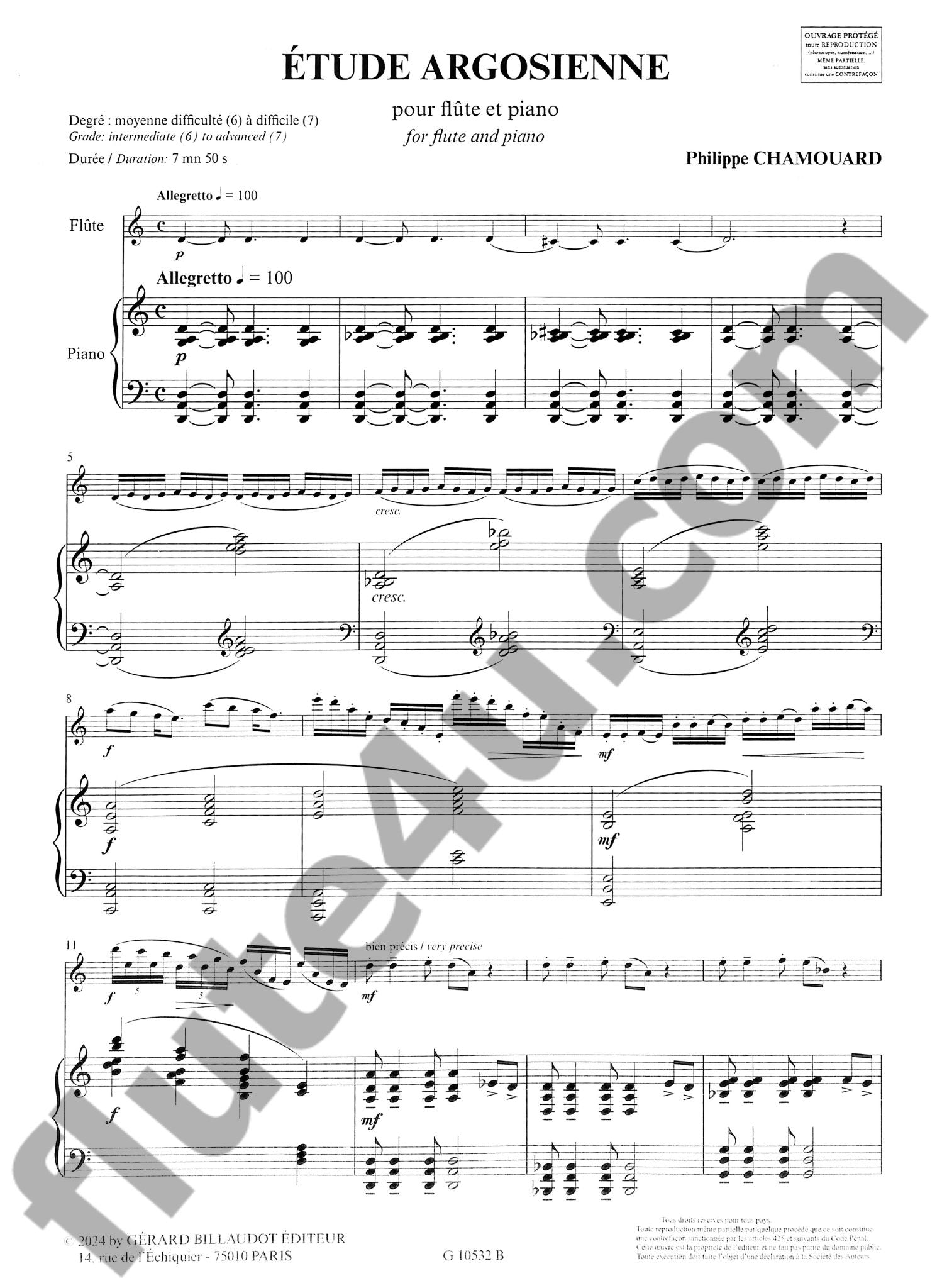 Chamouard, P :: Etude argosienne
