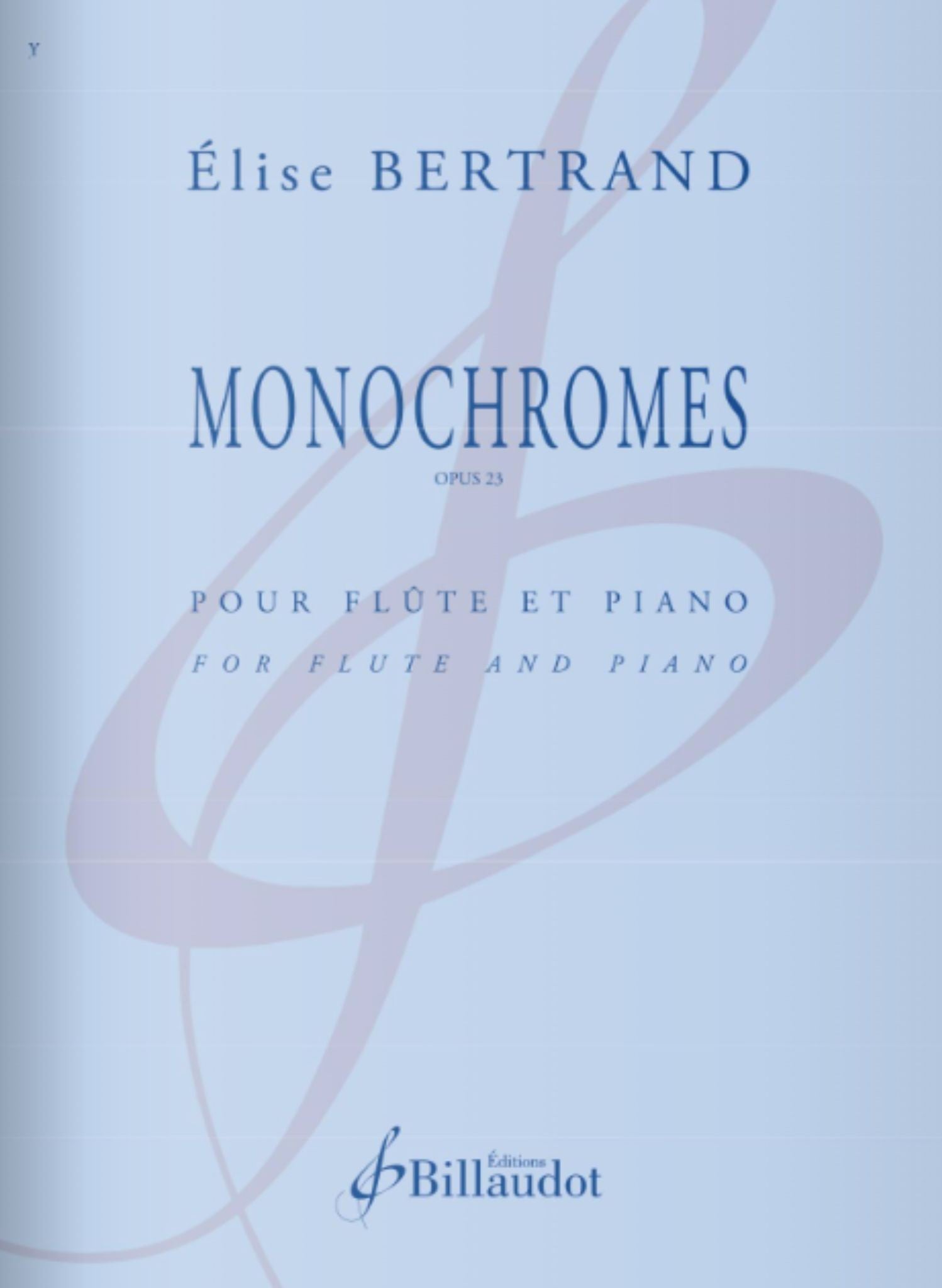 Monochromes, op. 23