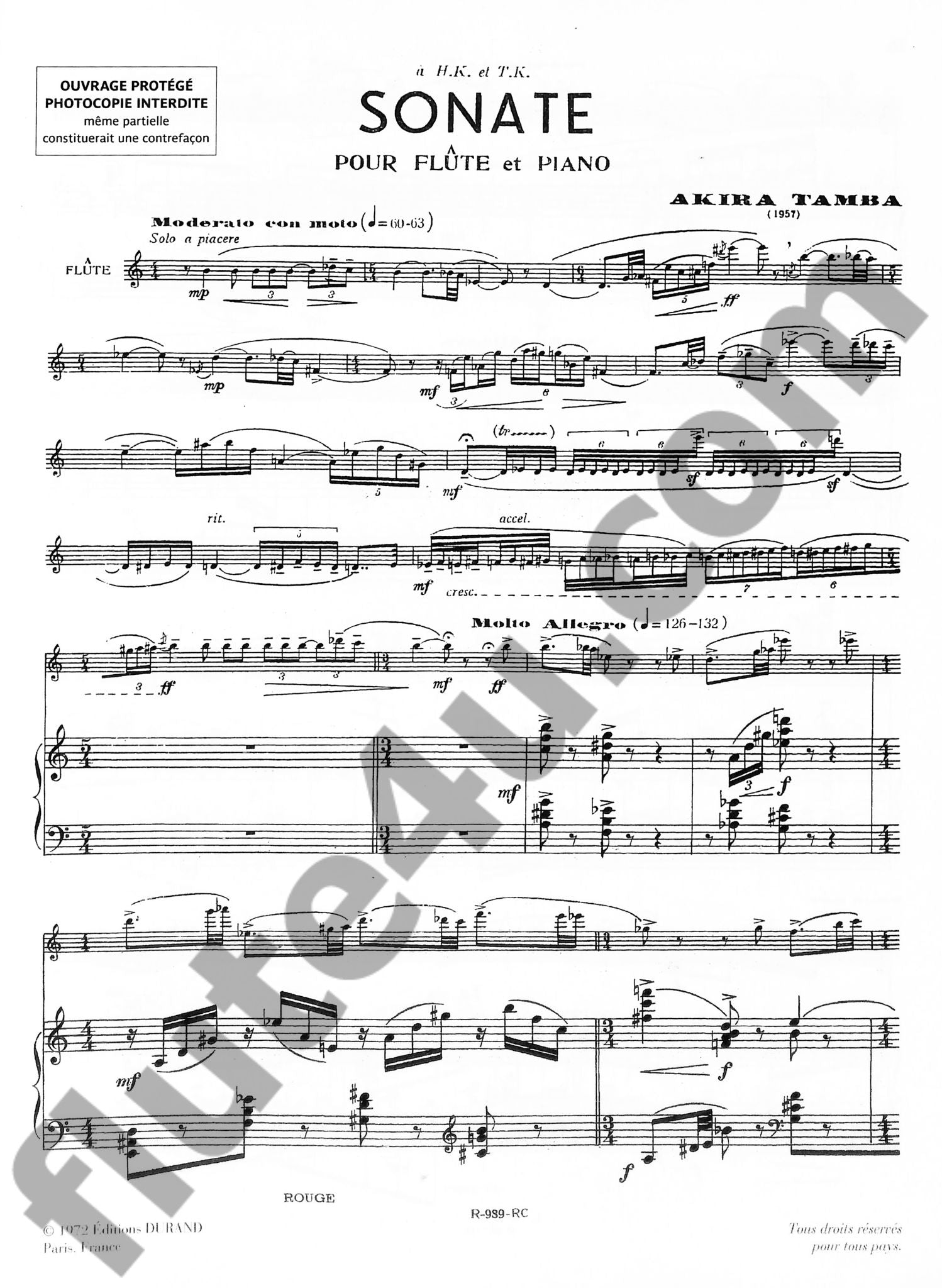 Tamba, A :: Sonate