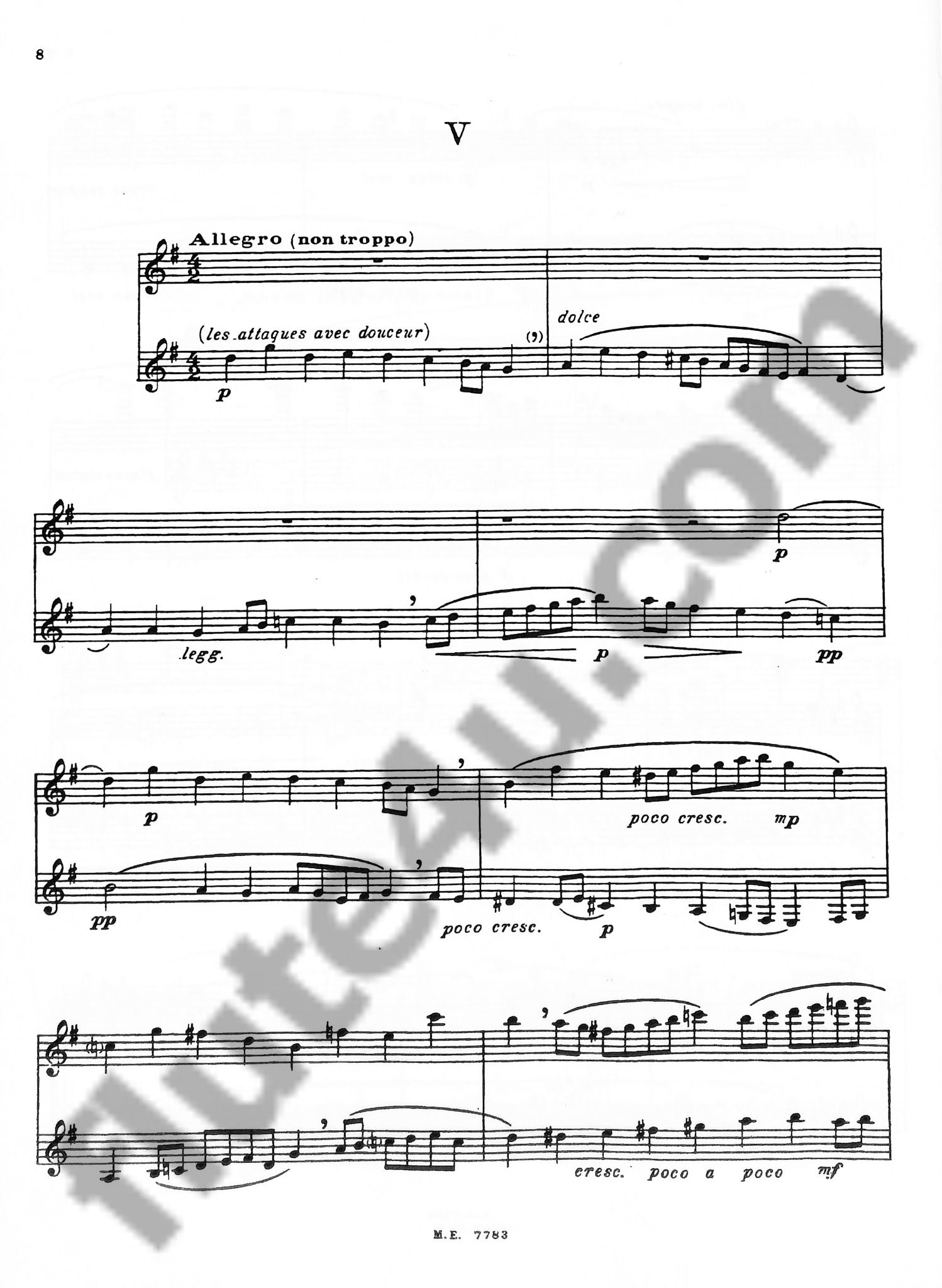 Koechlin, C :: Sonatine Modale, opus 155