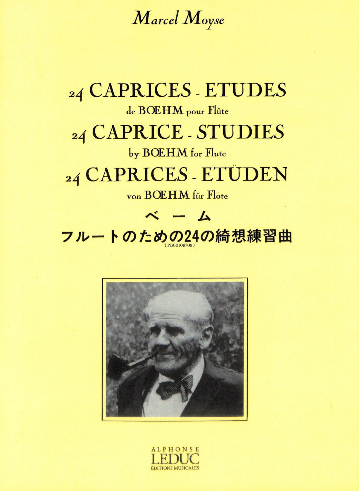 Boehm, T :: 24 Caprices Etudes pour Flute