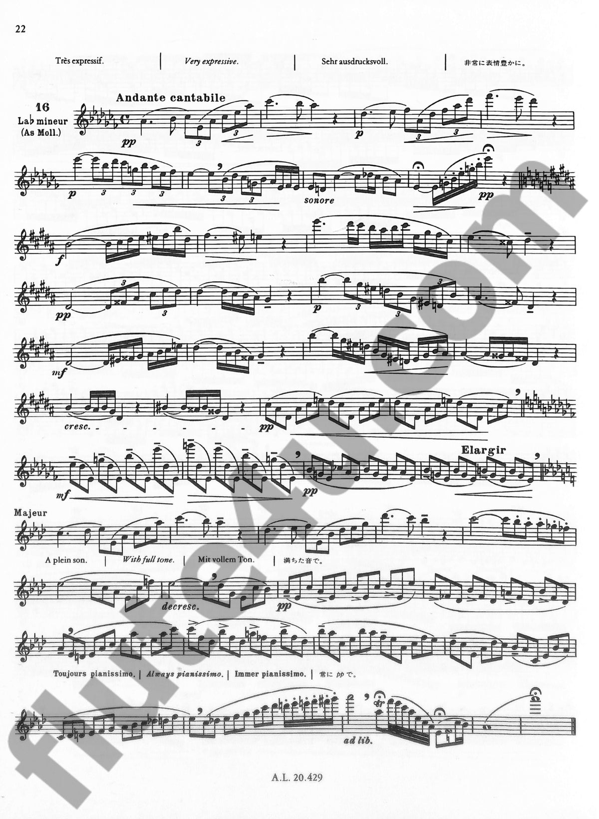 Boehm, T :: 24 Caprices Etudes pour Flute