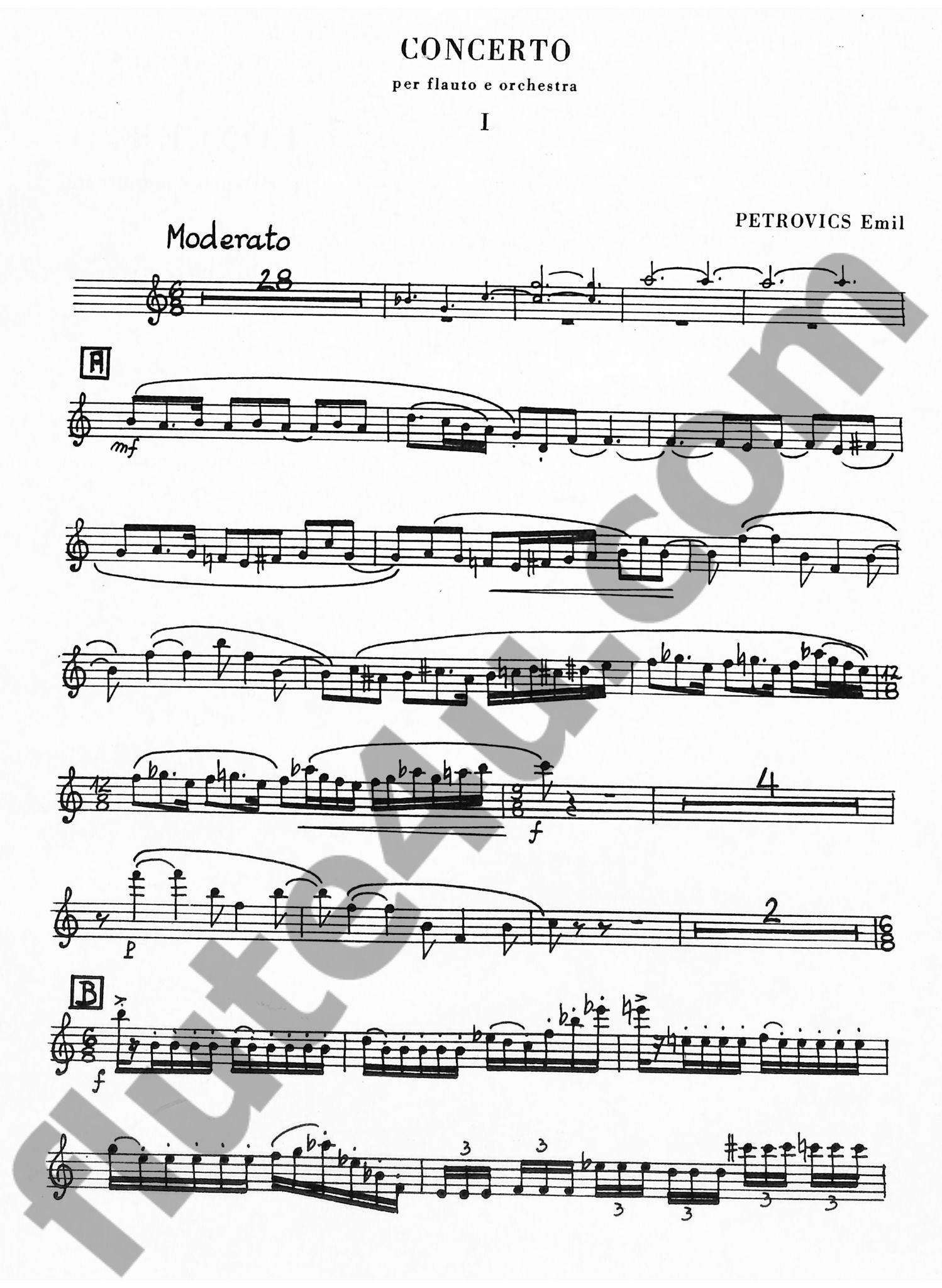 Petrovics, E :: Concerto