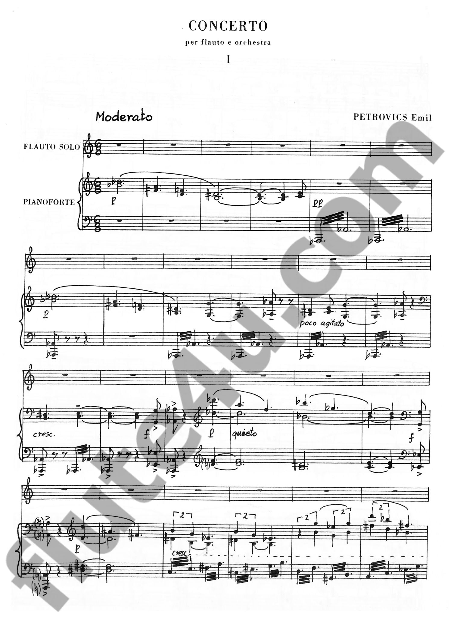 Petrovics, E :: Concerto