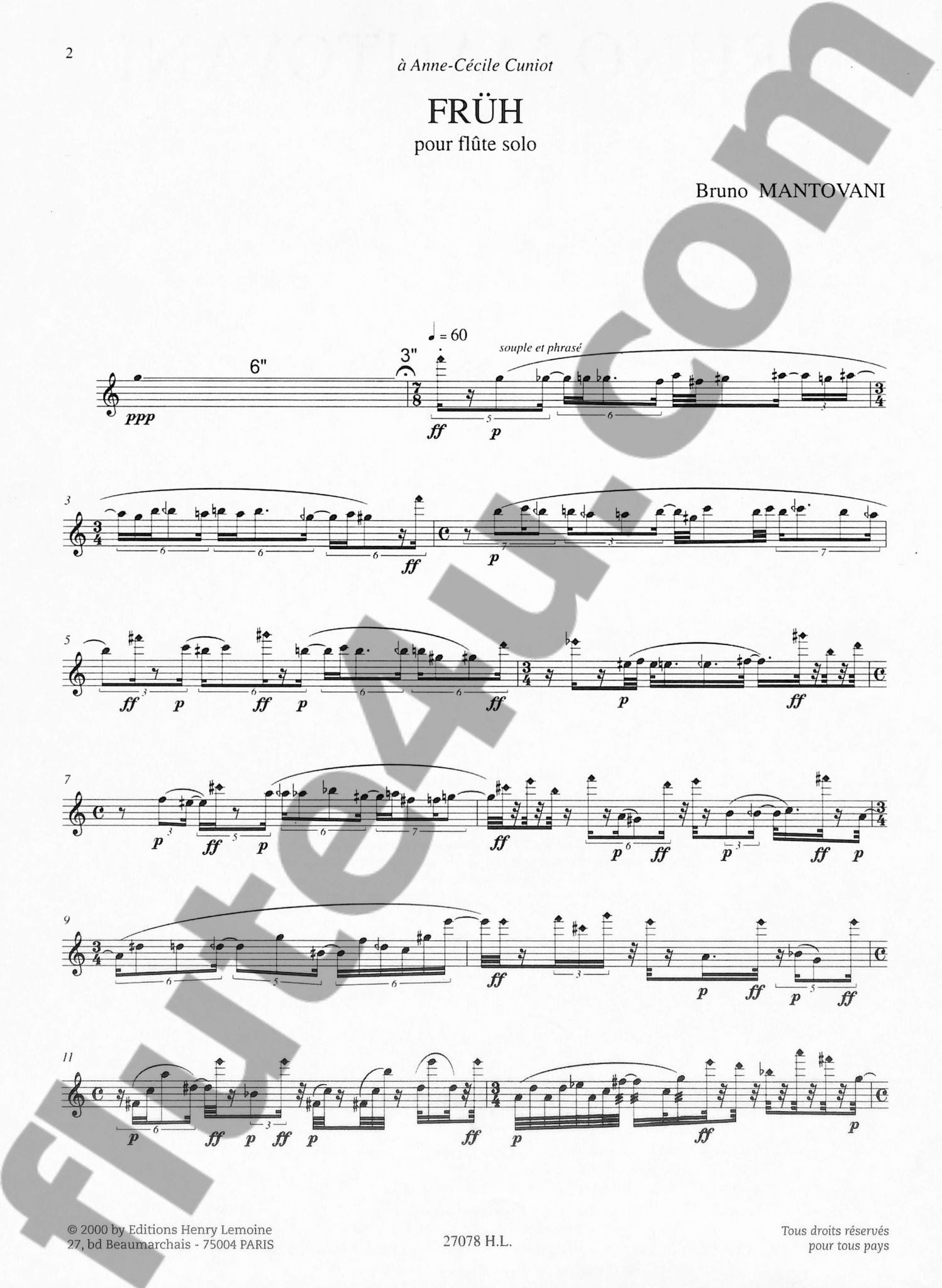 Mantovani, B :: Fruh