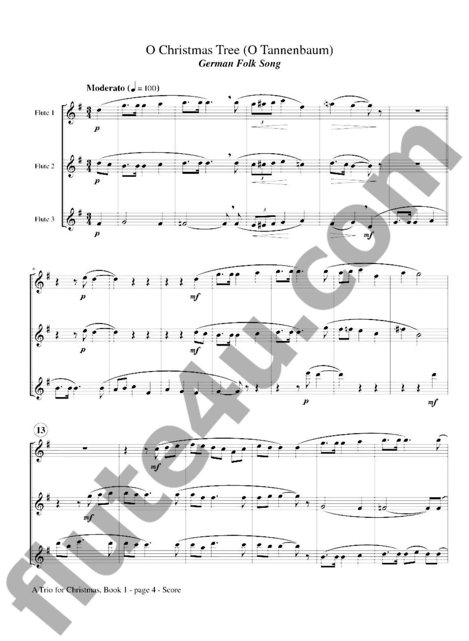 Various :: A Trio For Christmas - Book 1