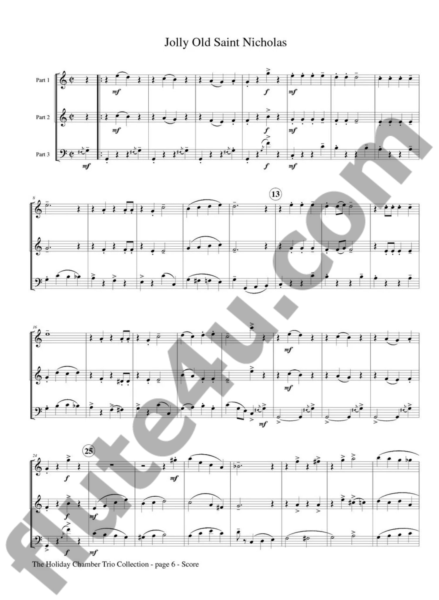 Various :: The Holiday Chamber Trio Collection