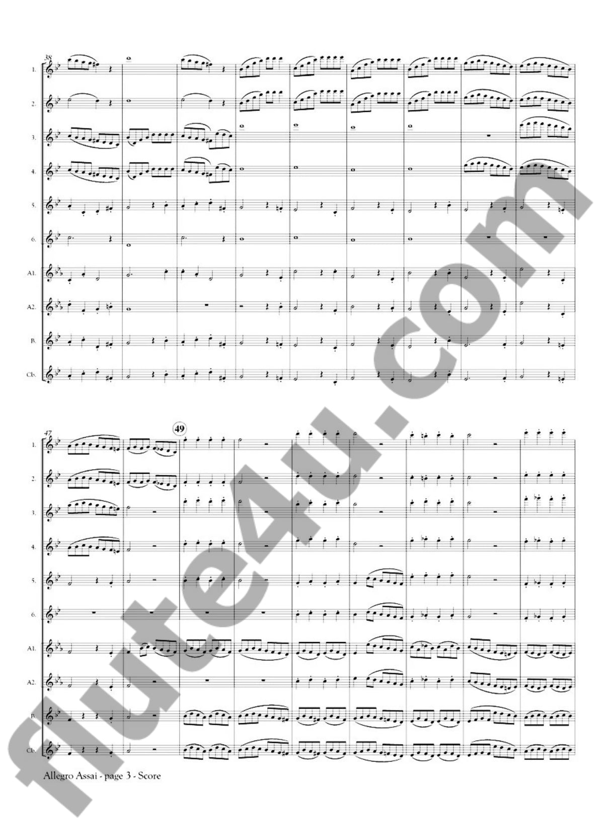 Mozart, WA :: Allegro Assai from Symphony No. 40, K. 550