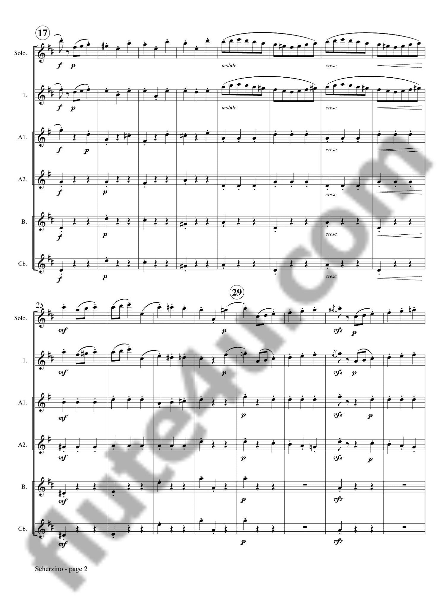 Andersen, J :: Scherzino, Op. 55, No. 6