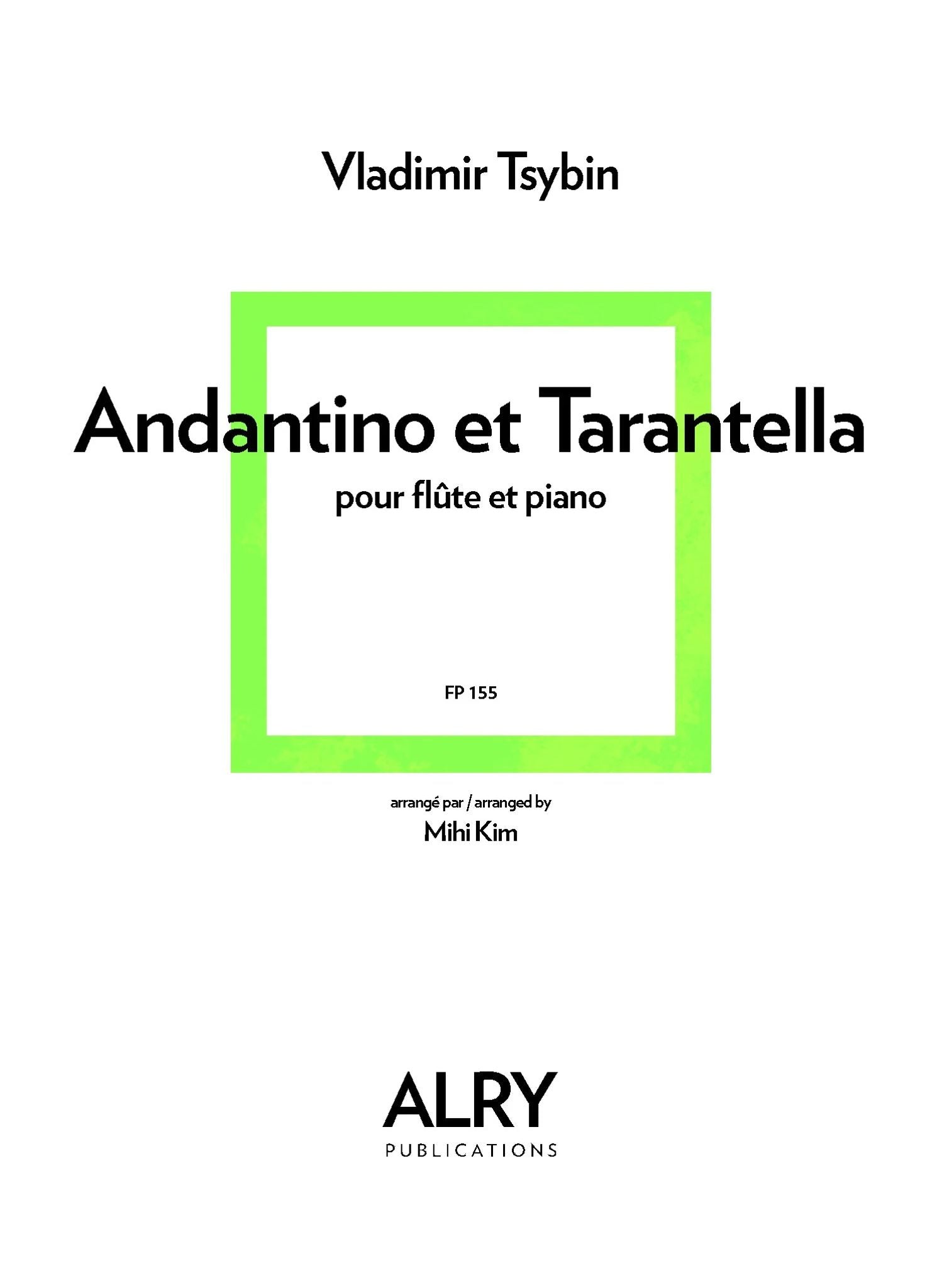 Tsybin, V :: Andantino et Tarantella