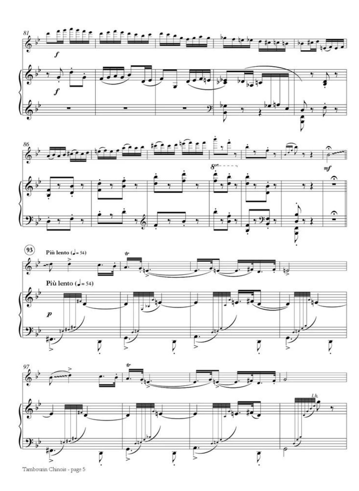 Kreisler, F :: Tambourin Chinois (Op. 3)