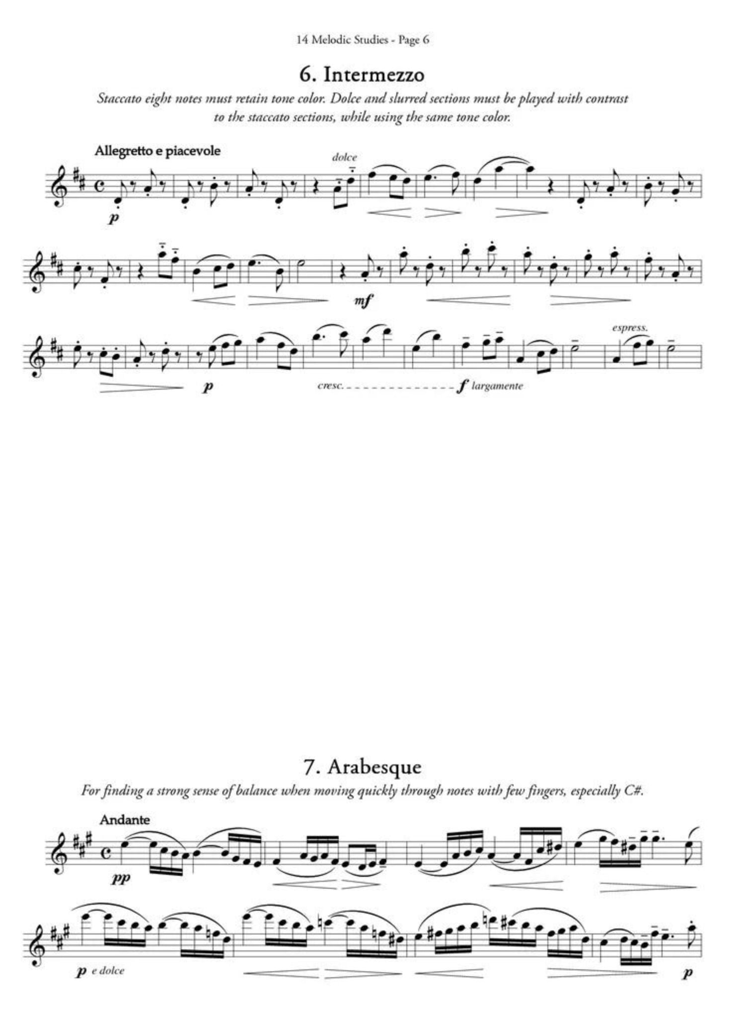 Palaschko, J :: 14 Melodic Exercises from Op. 86