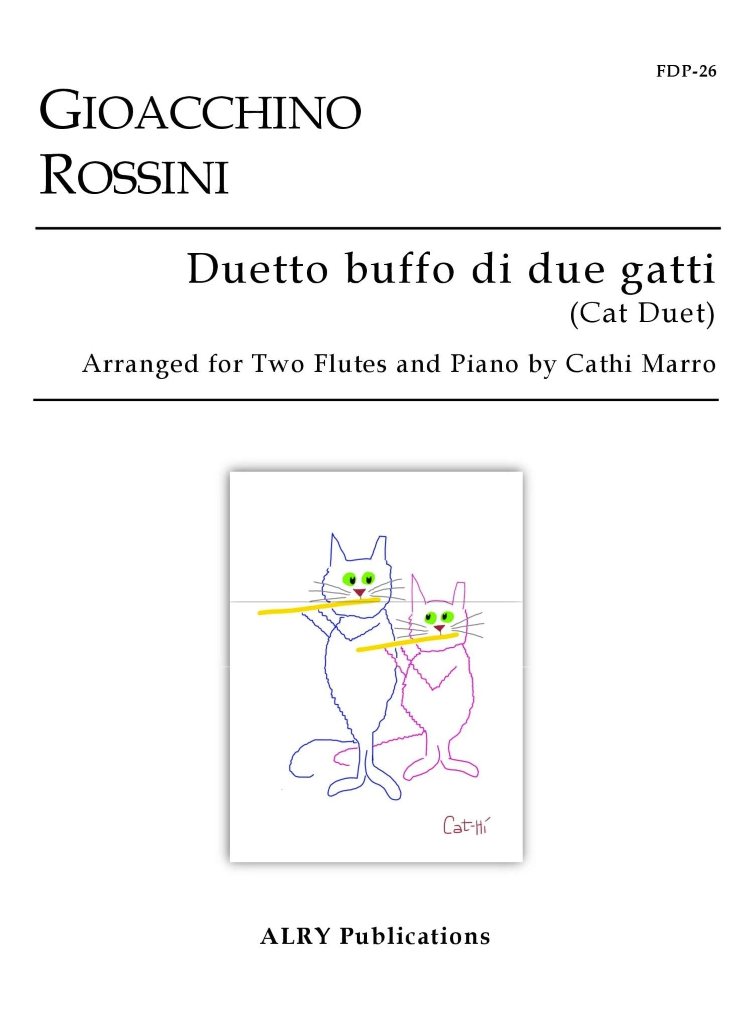 Marro, C :: Duetto buffo di due gatti (Cat Duet)