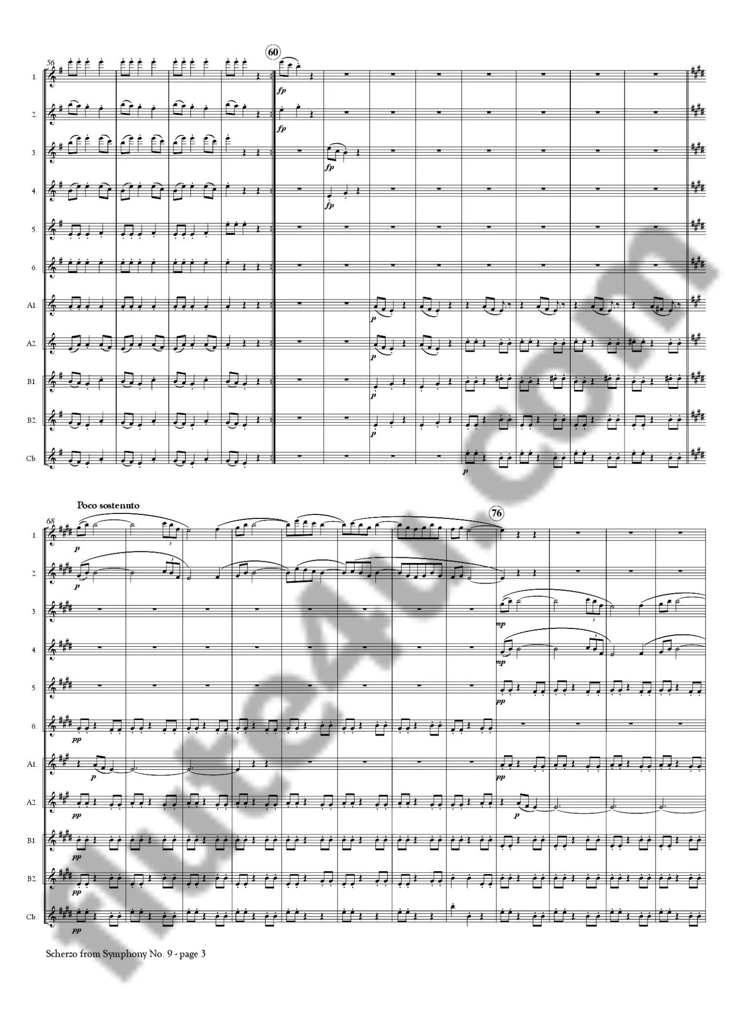 Dvorak, A :: Scherzo from Symphony No. 9