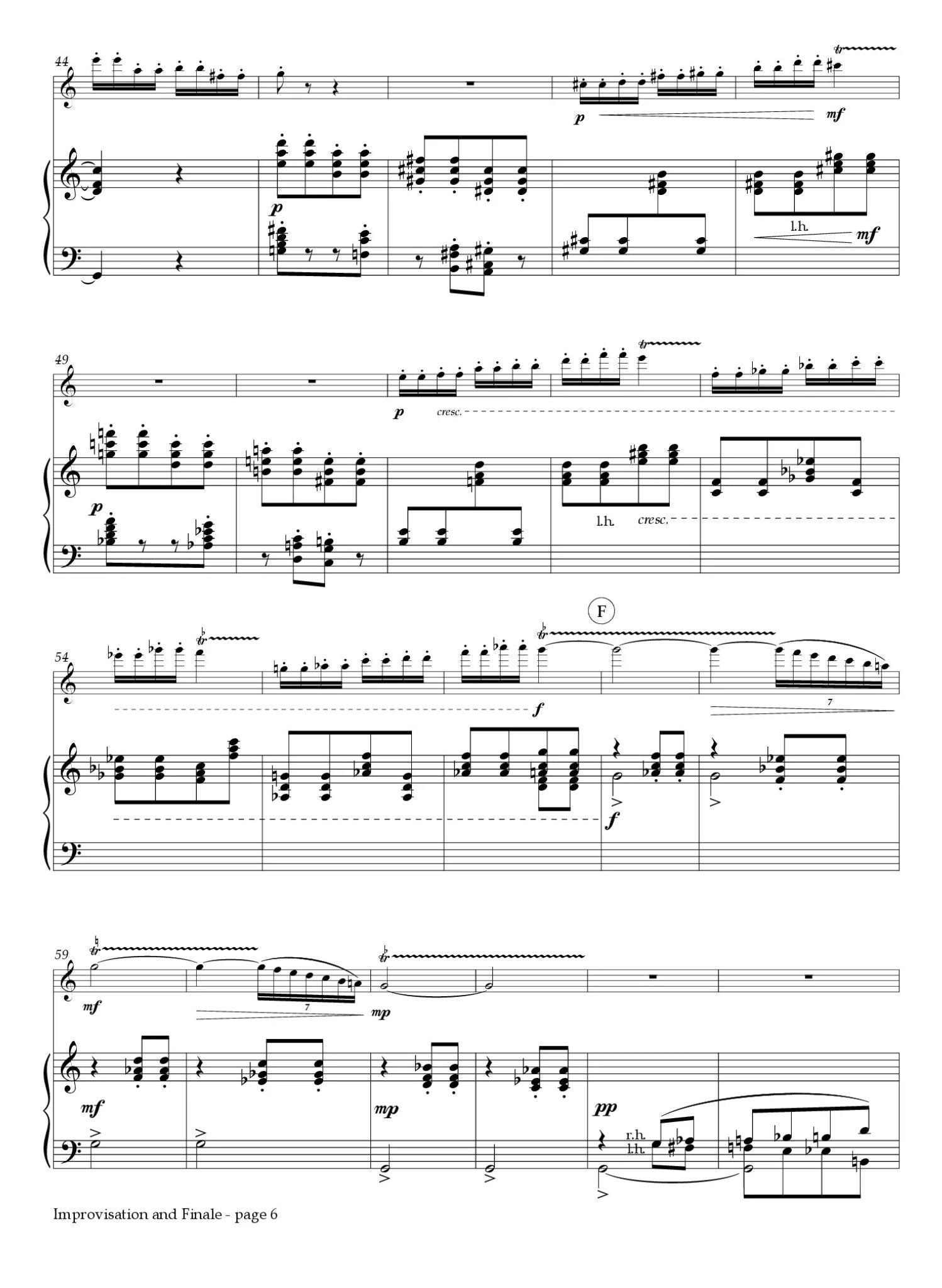 Delaney, C :: Improvisation and Finale