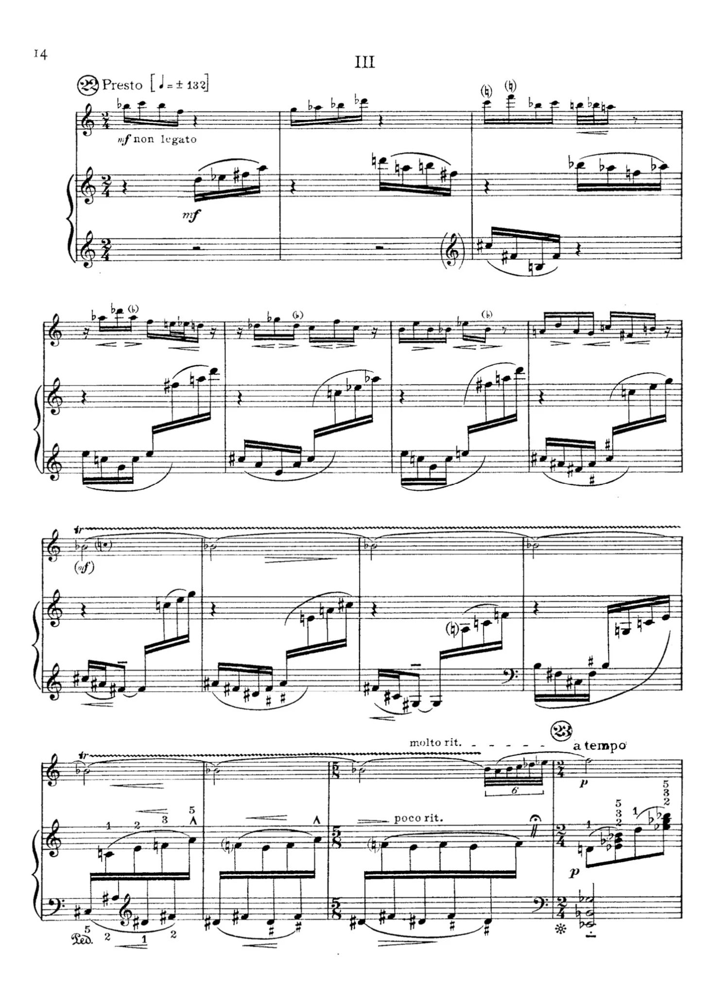 Pijper, W :: Sonata