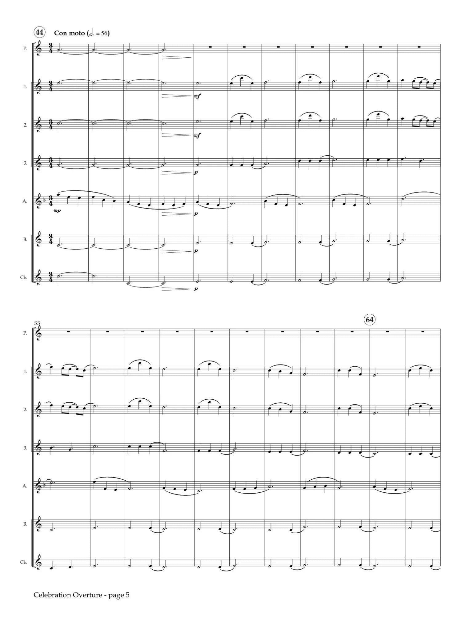 Kahkonen, G :: Celebration Overture
