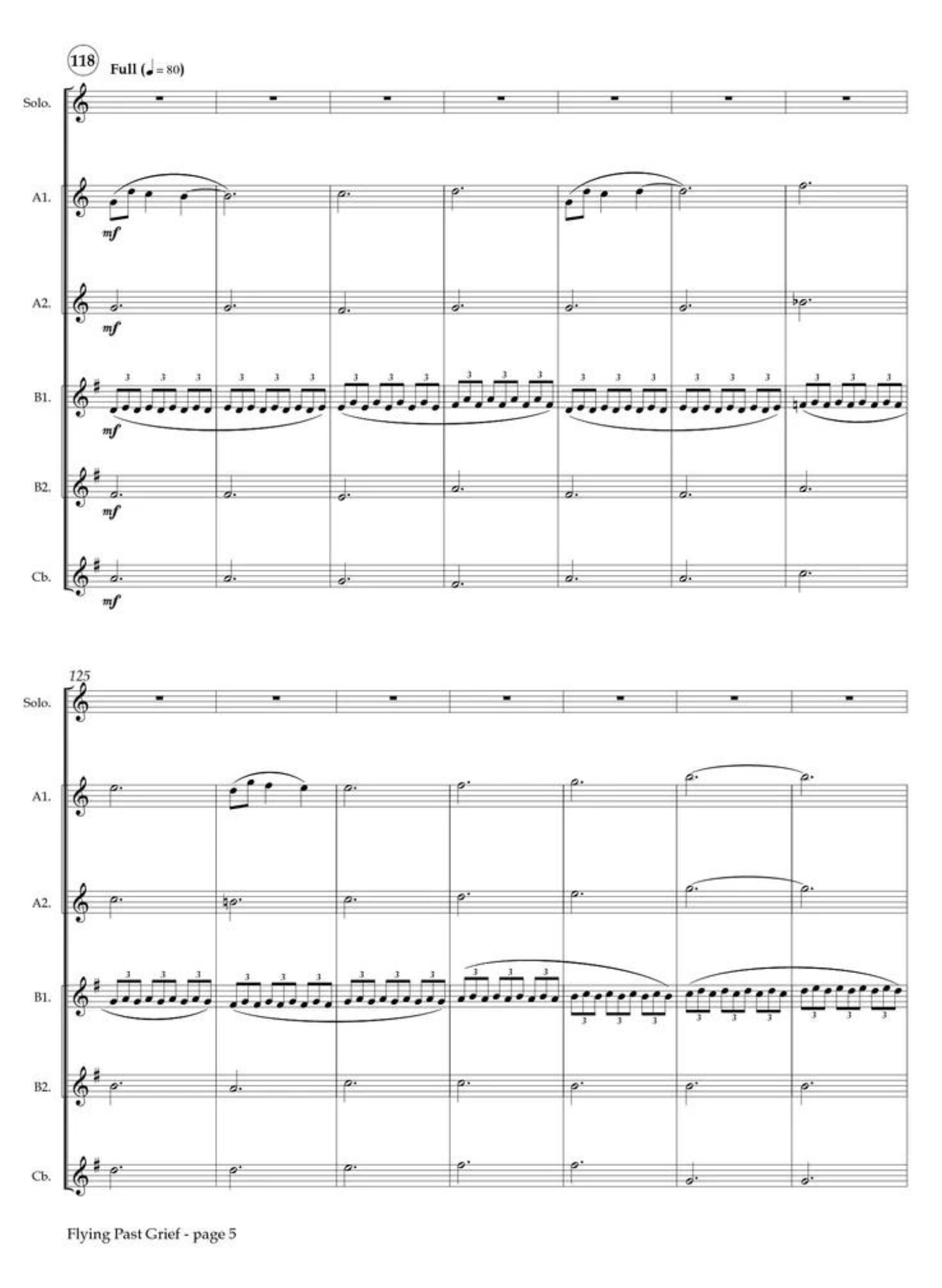 Kahkonen, G :: Flying Past Grief