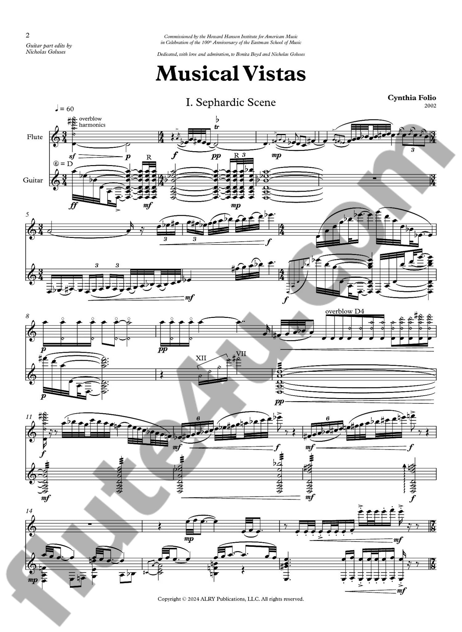 Folio, C :: Musical Vistas