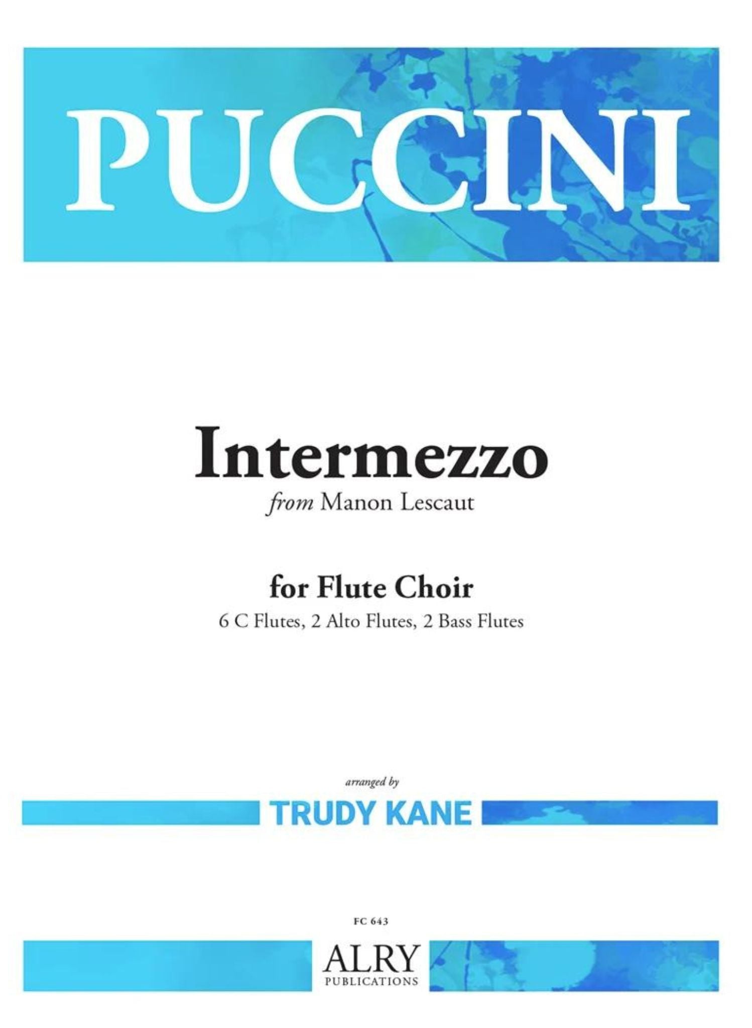 Puccini, G :: Intermezzo from Manon Lescaut