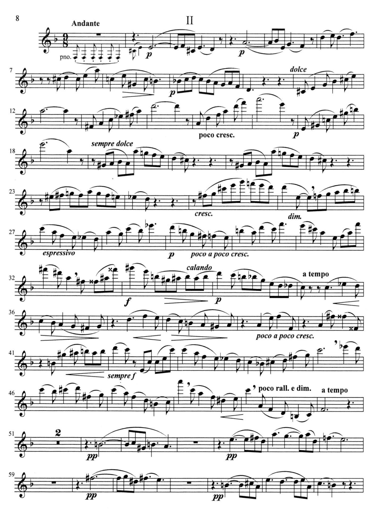 Faure, G :: Sonata in A Major, Opus 13