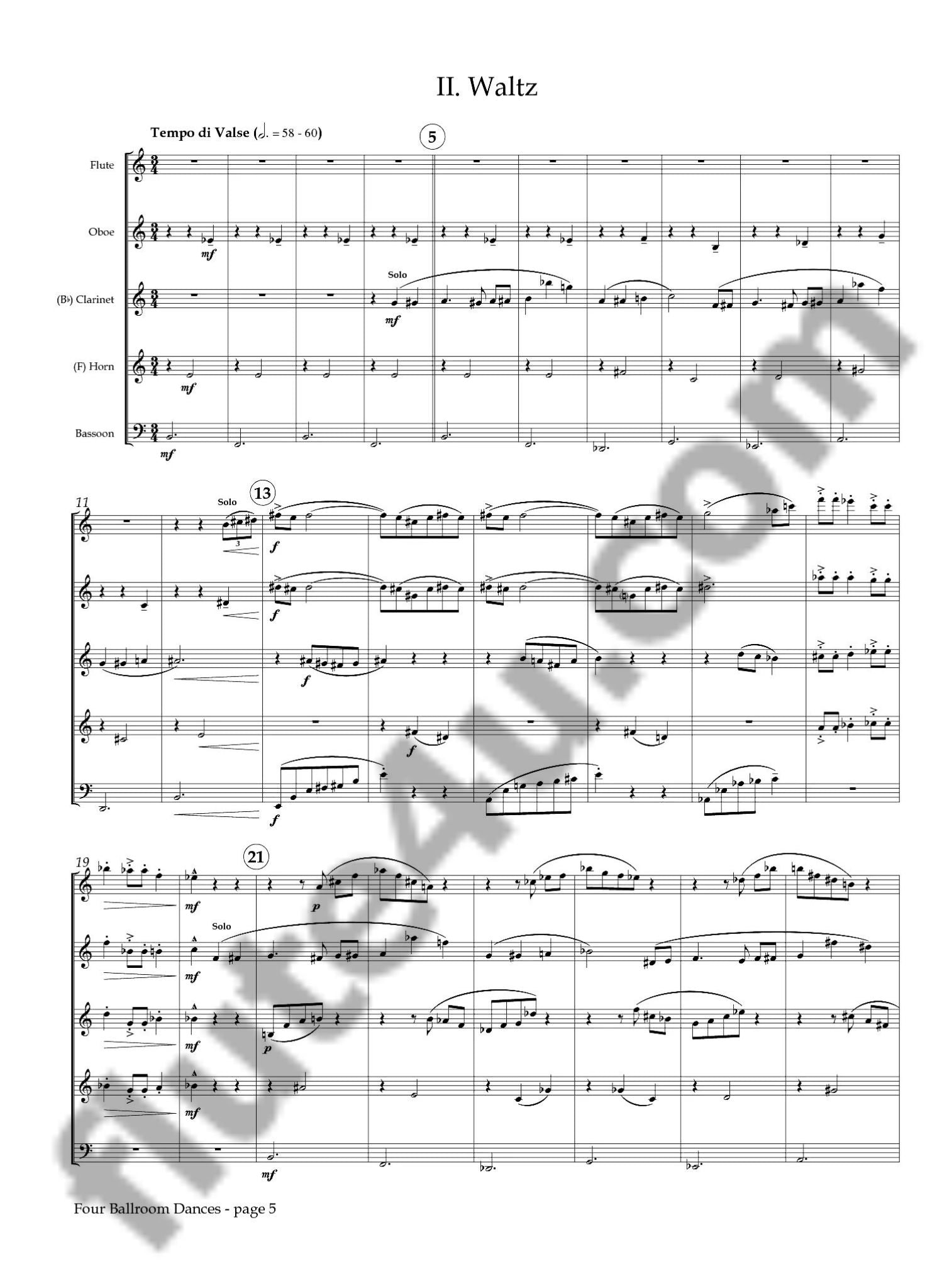 Ulman, B :: Four Ballroom Dances