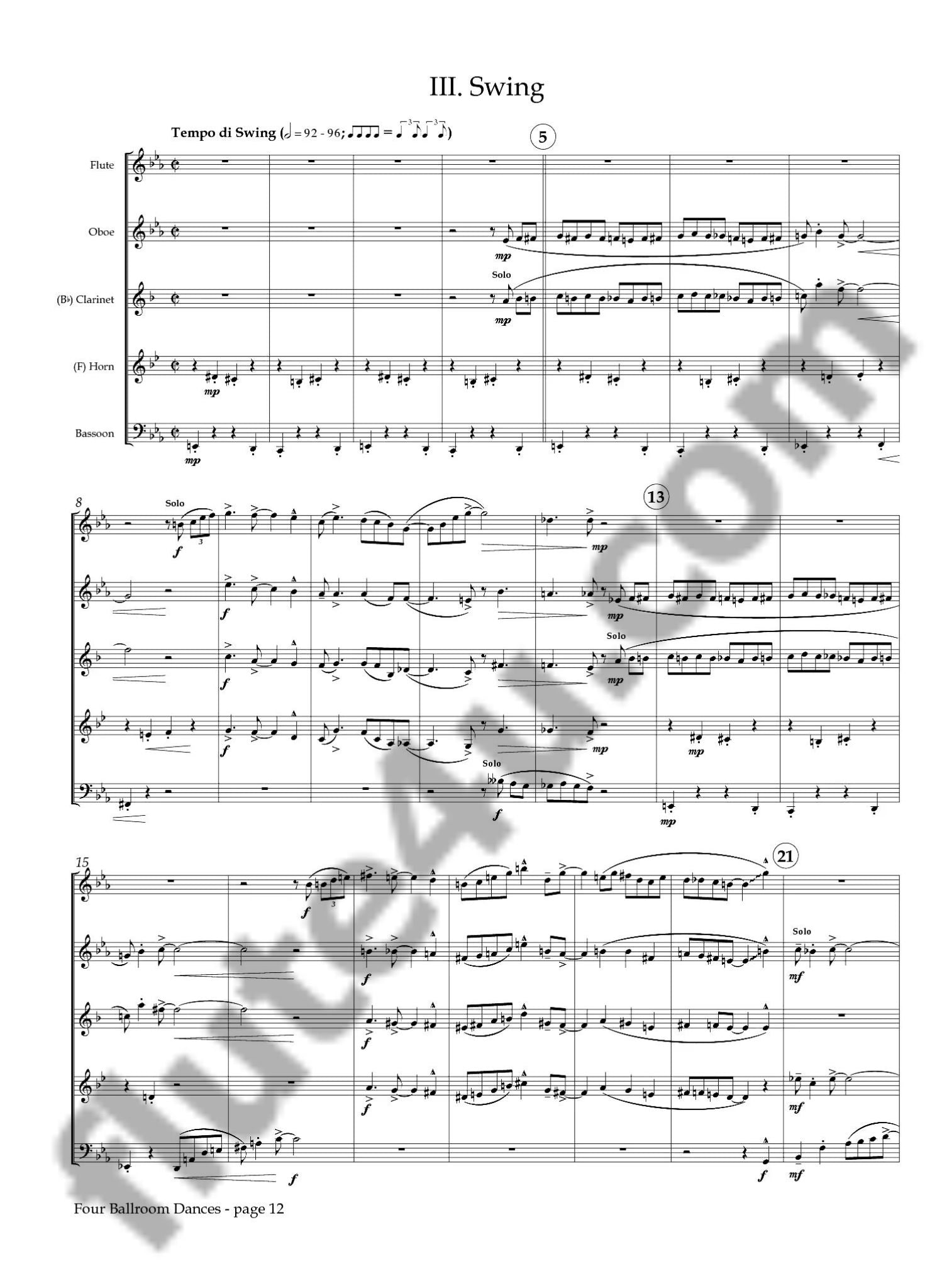 Ulman, B :: Four Ballroom Dances