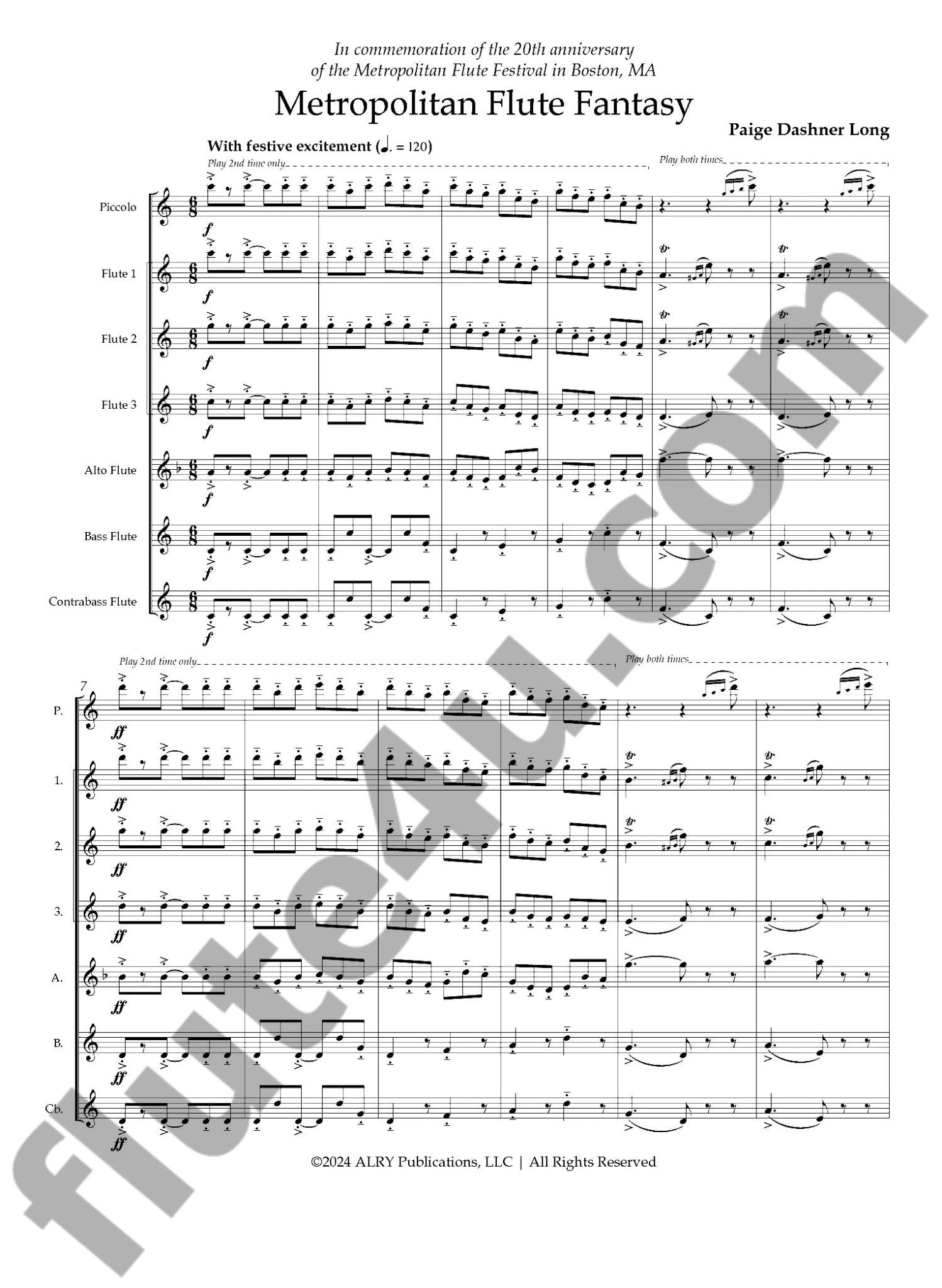 Long, PD :: Metropolitan Flute Fantasy