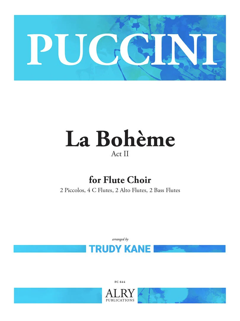 Puccini, G :: Act II from 'La Bohème