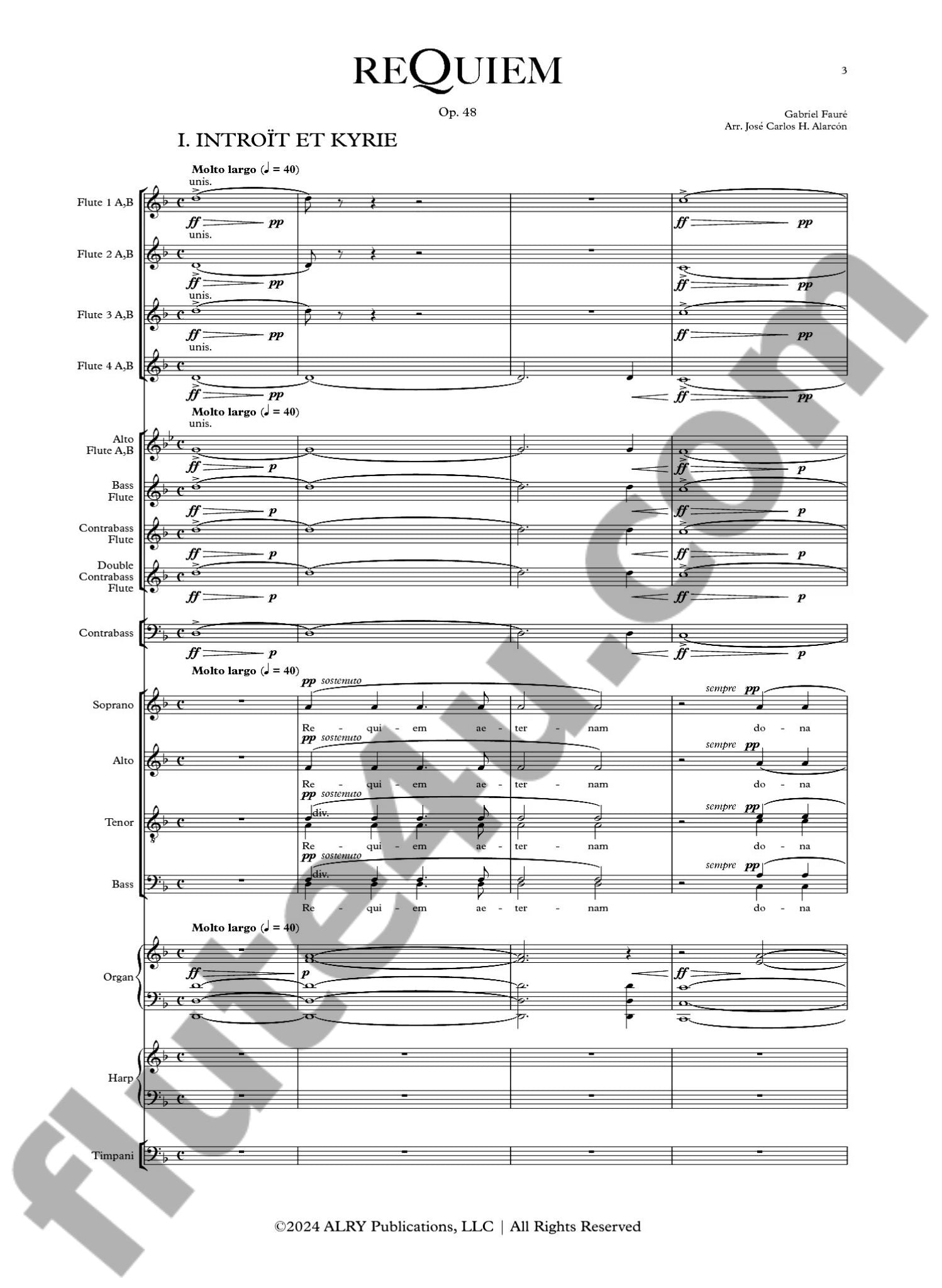 Faure, G :: Requiem, Op. 48