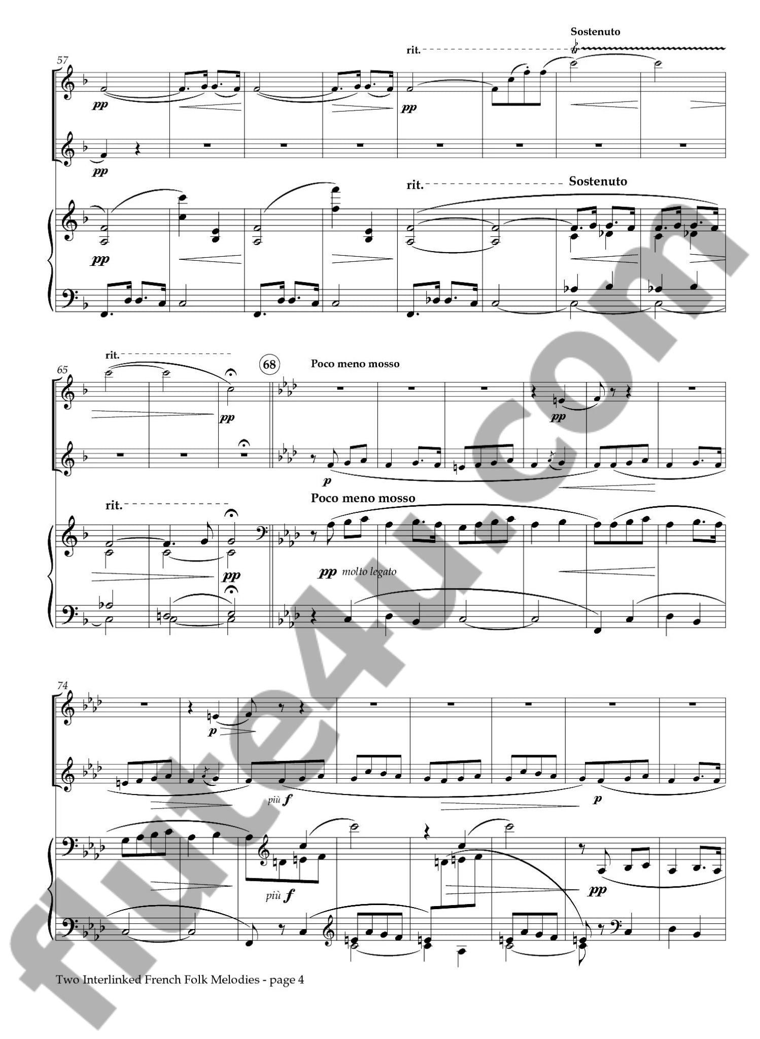 Smyth, Ethel :: Two Interlinked French Folk Melodies