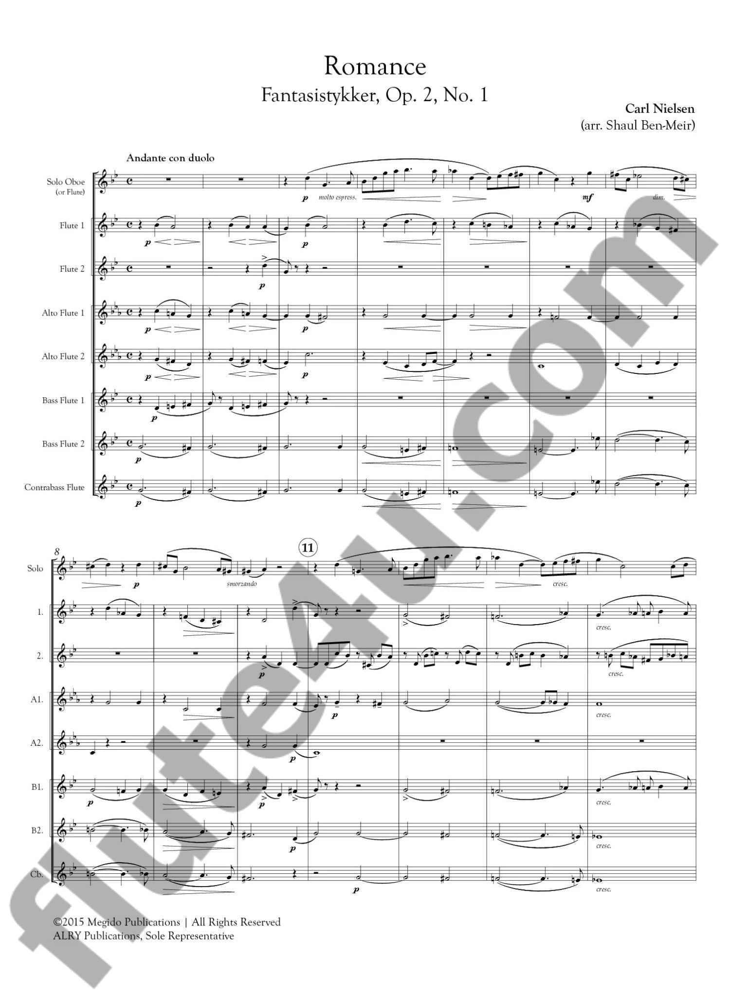 Nielsen, C :: Romance Fantasistykker, Op. 2, No. 1