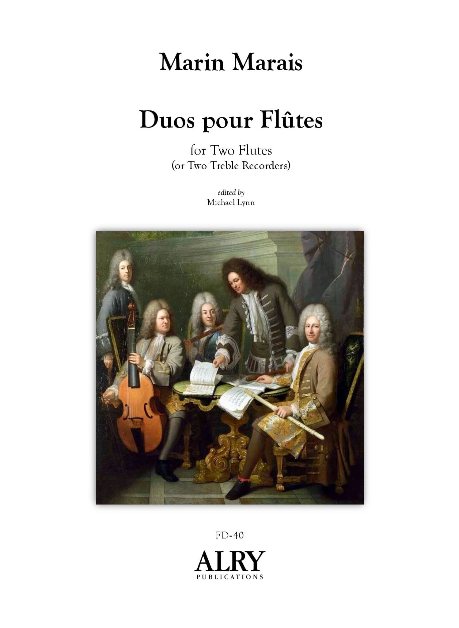 Marais, M :: Duos pour Flutes