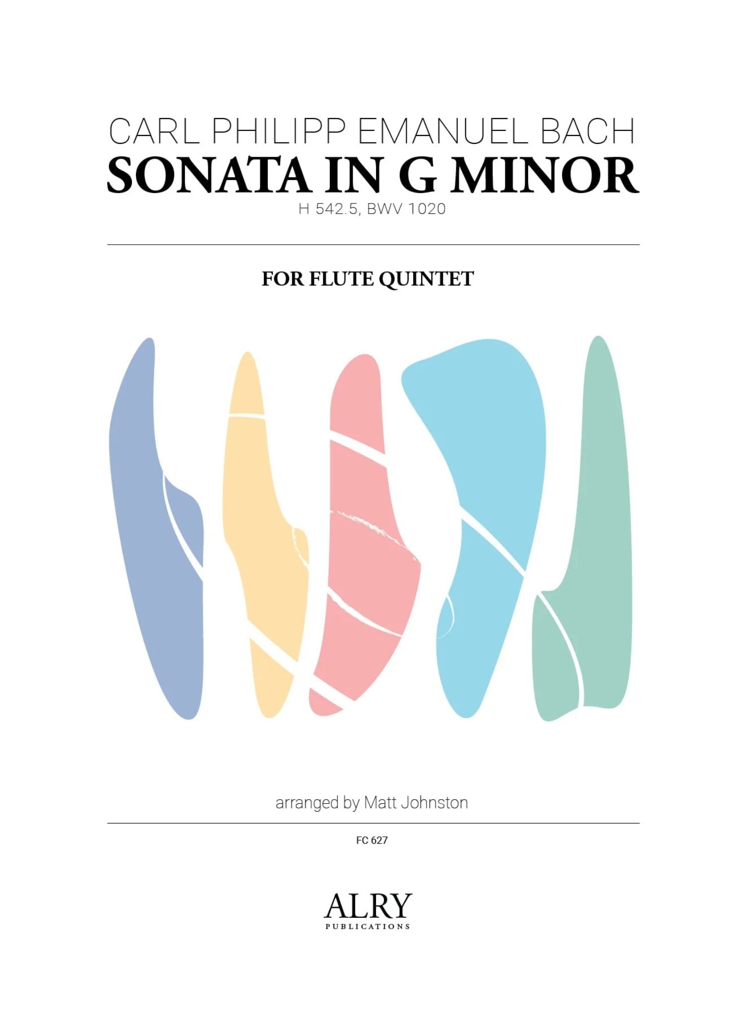 Bach, CPE :: Sonata in G Minor, H 542.5, BWV 1020