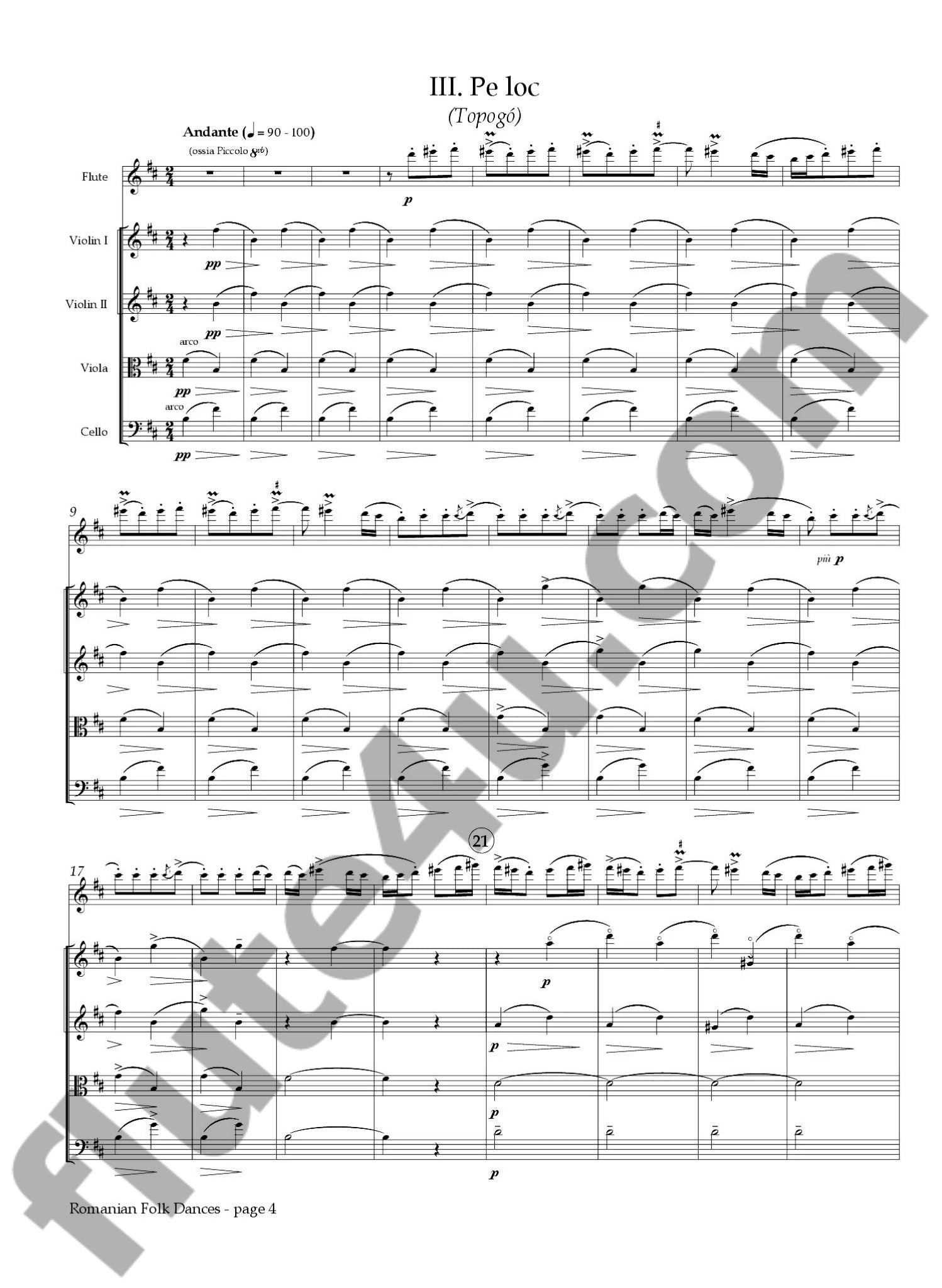 Bartok, B :: Romanian Folk Dances