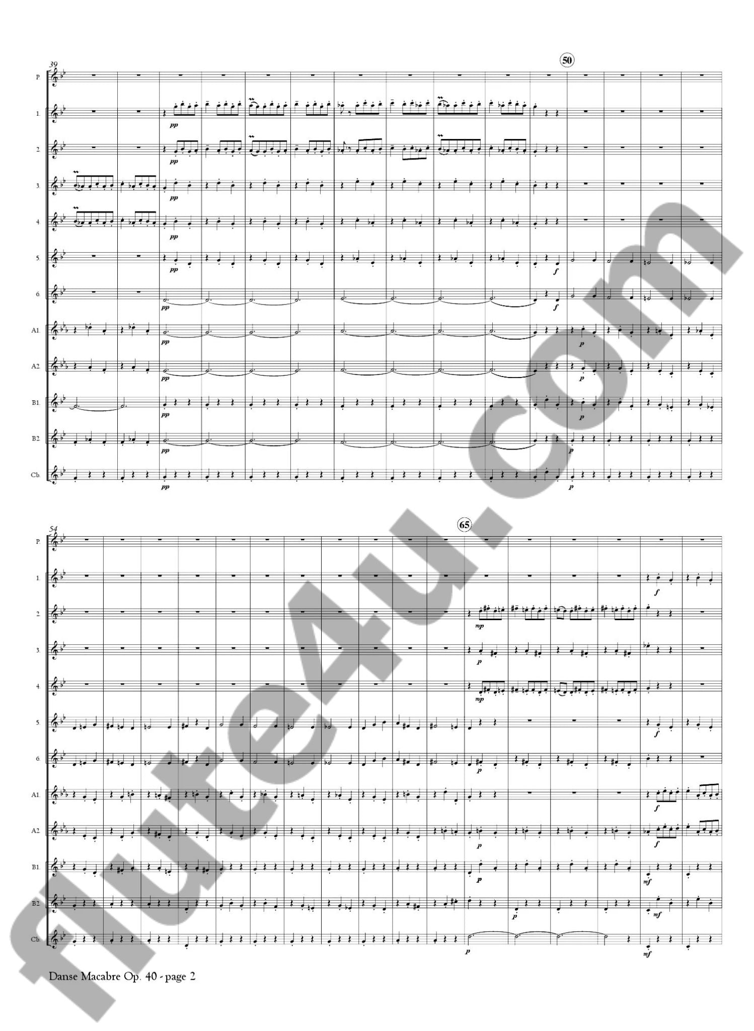 Saint-Saens, C :: Danse Macabre, op. 40