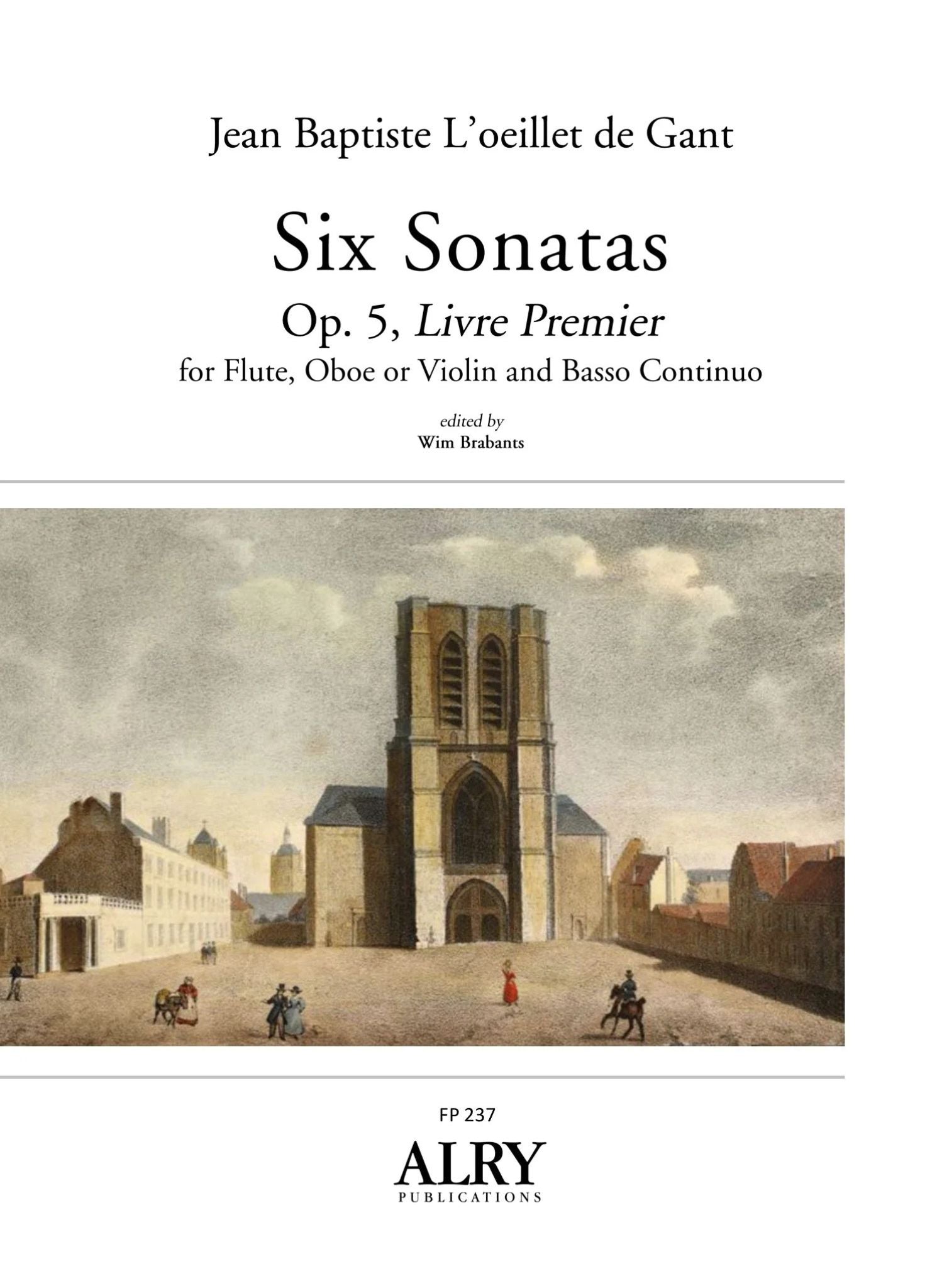 L'oeillet de Gant, JP :: Six Sonatas, Op. 5, Livre Premier