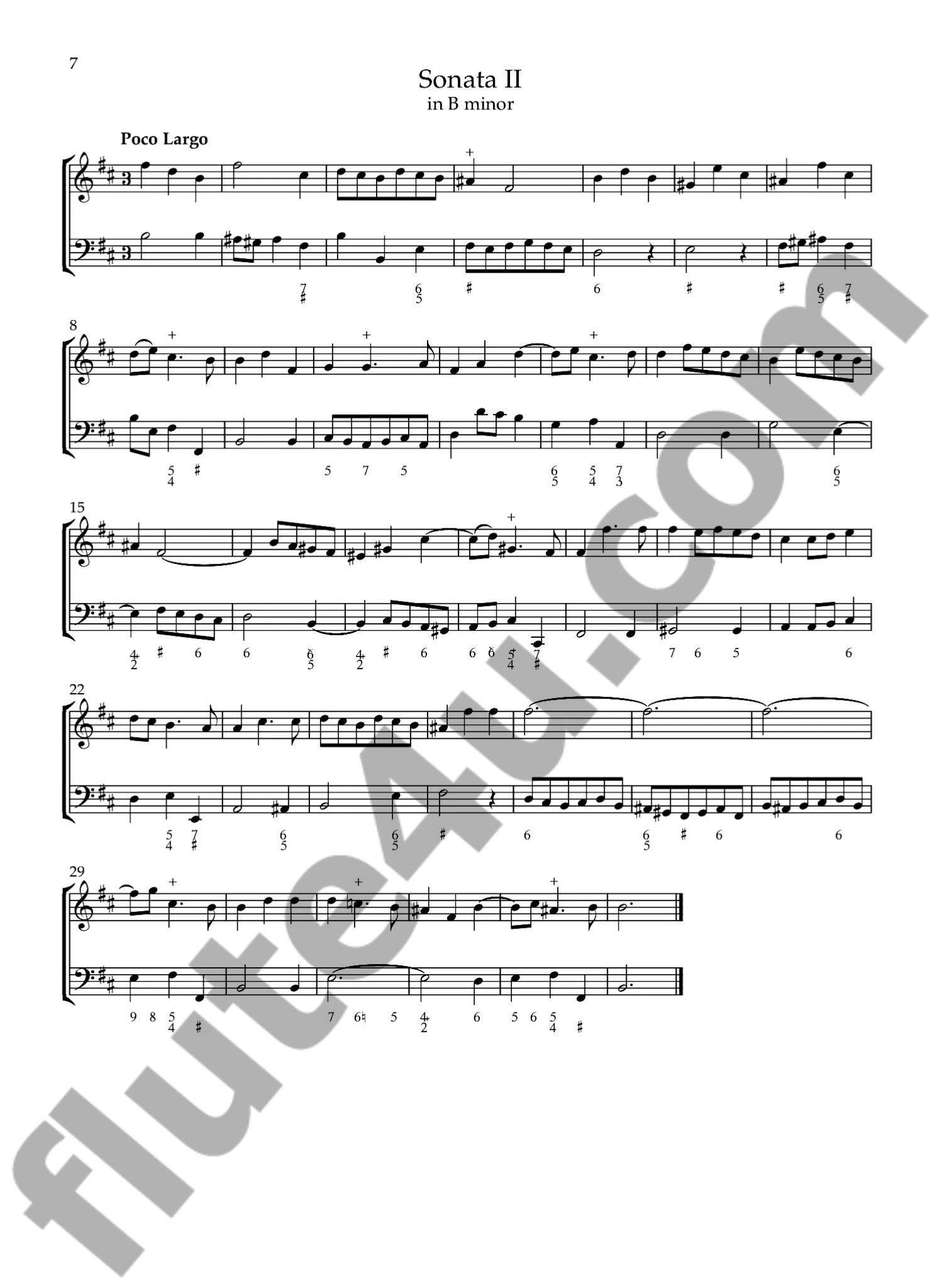 L'oeillet de Gant, JP :: Six Sonatas, Op. 5, Livre Premier