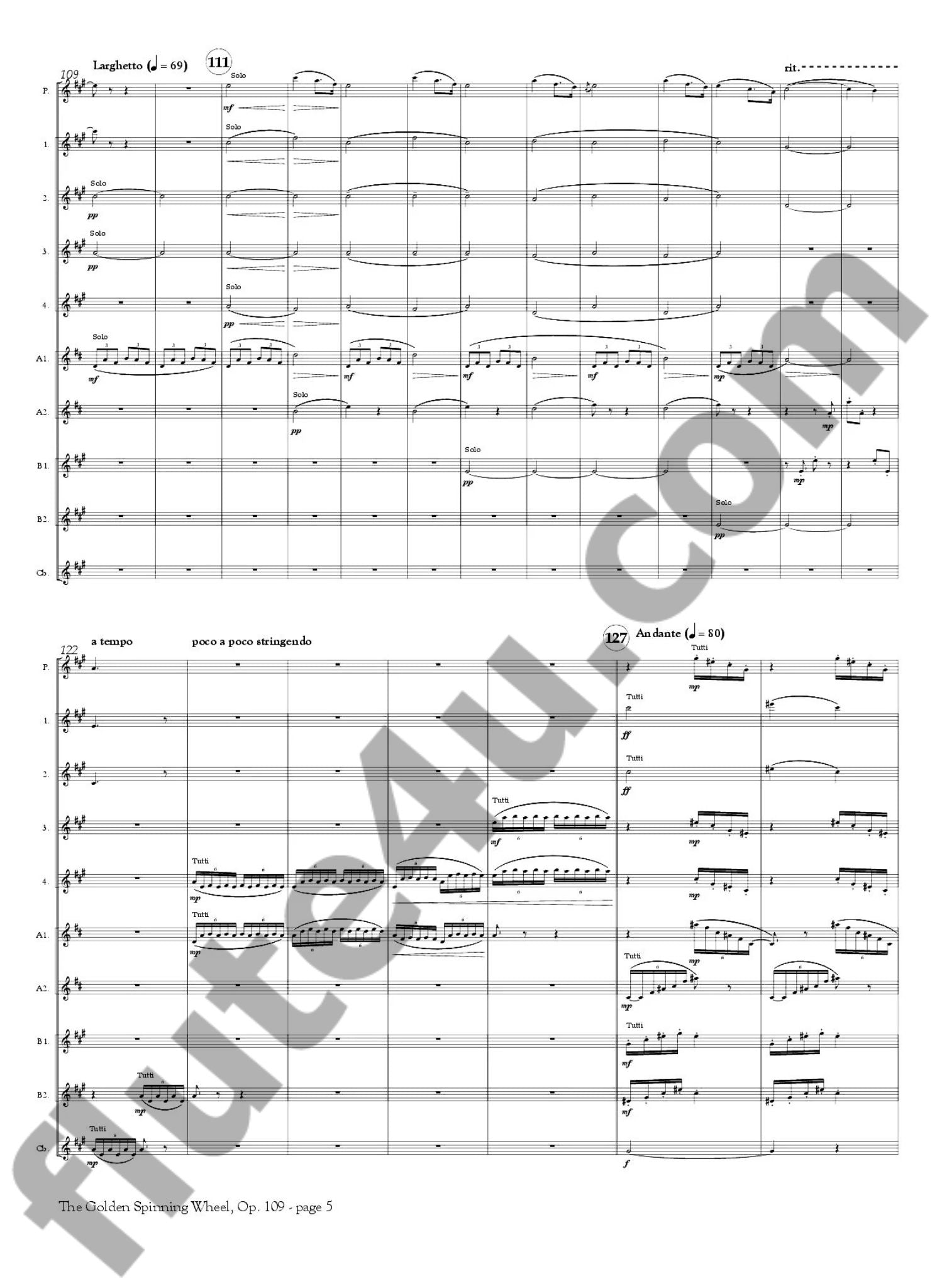 Dvorak, A :: The Golden Spinning Wheel