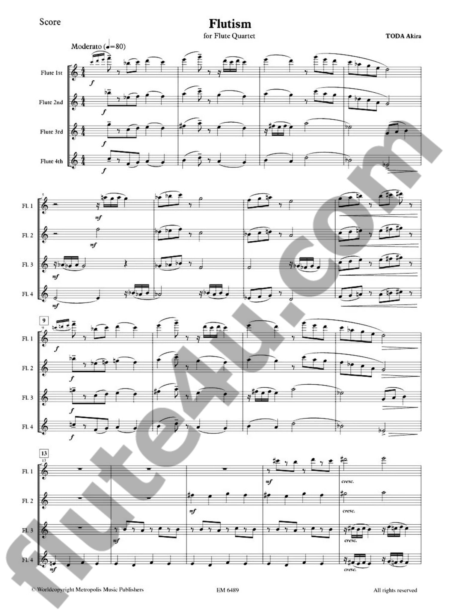 Toda, A :: Flutism