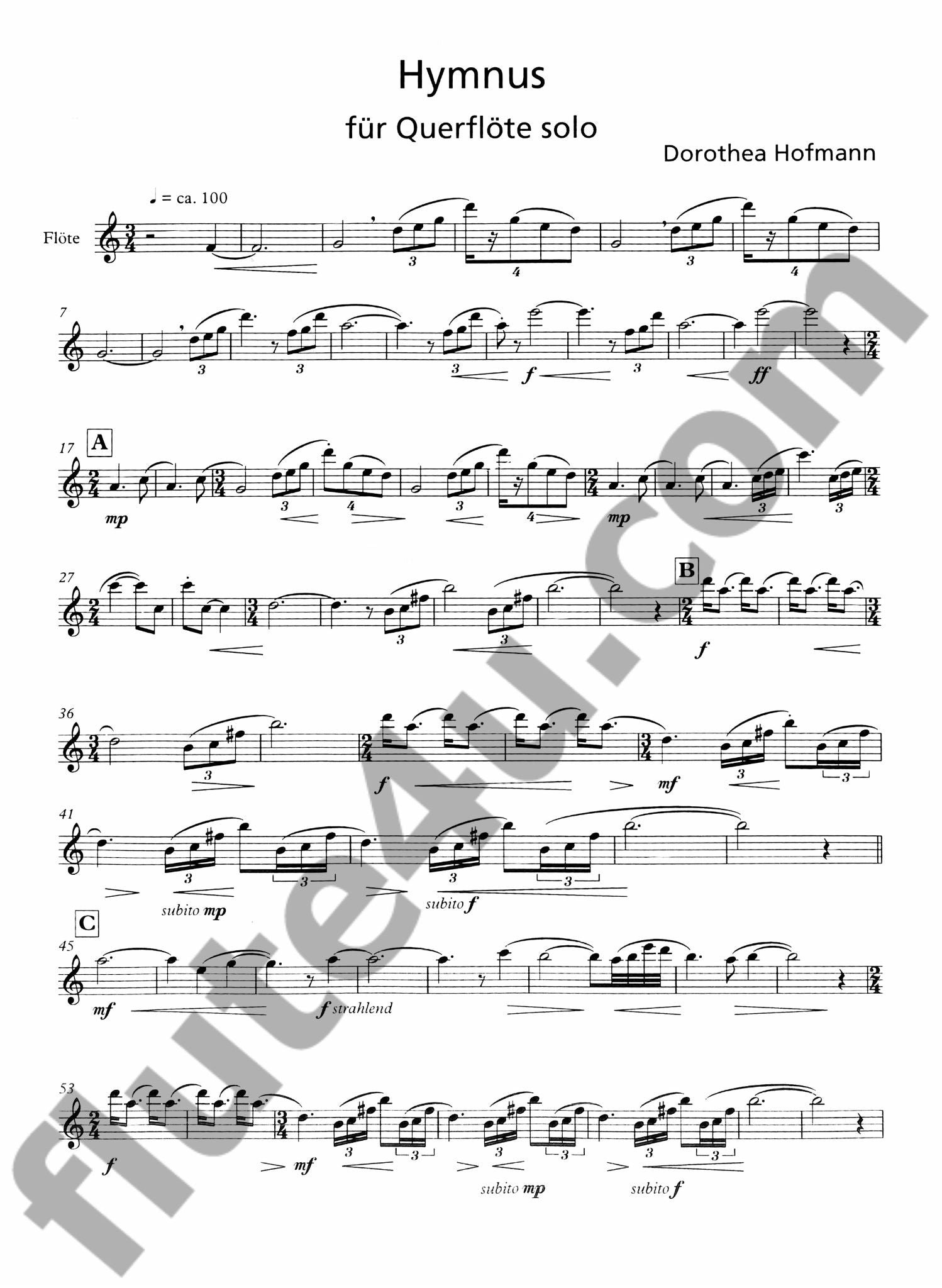 Hofmann, D :: Hymnus