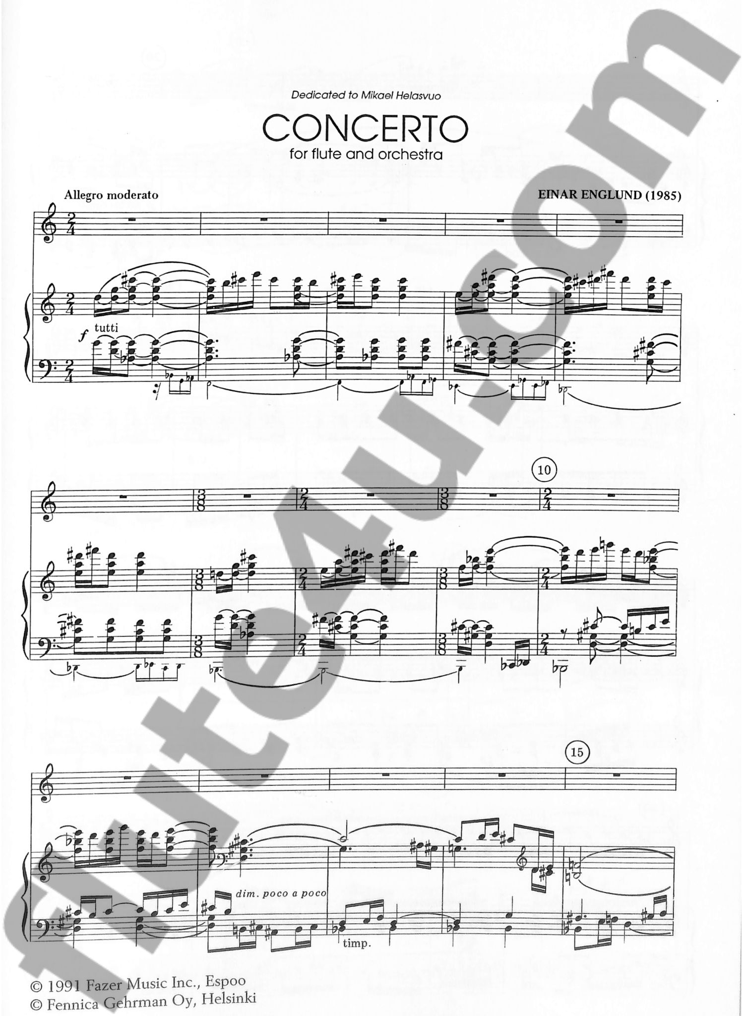 Englund, E :: Concerto